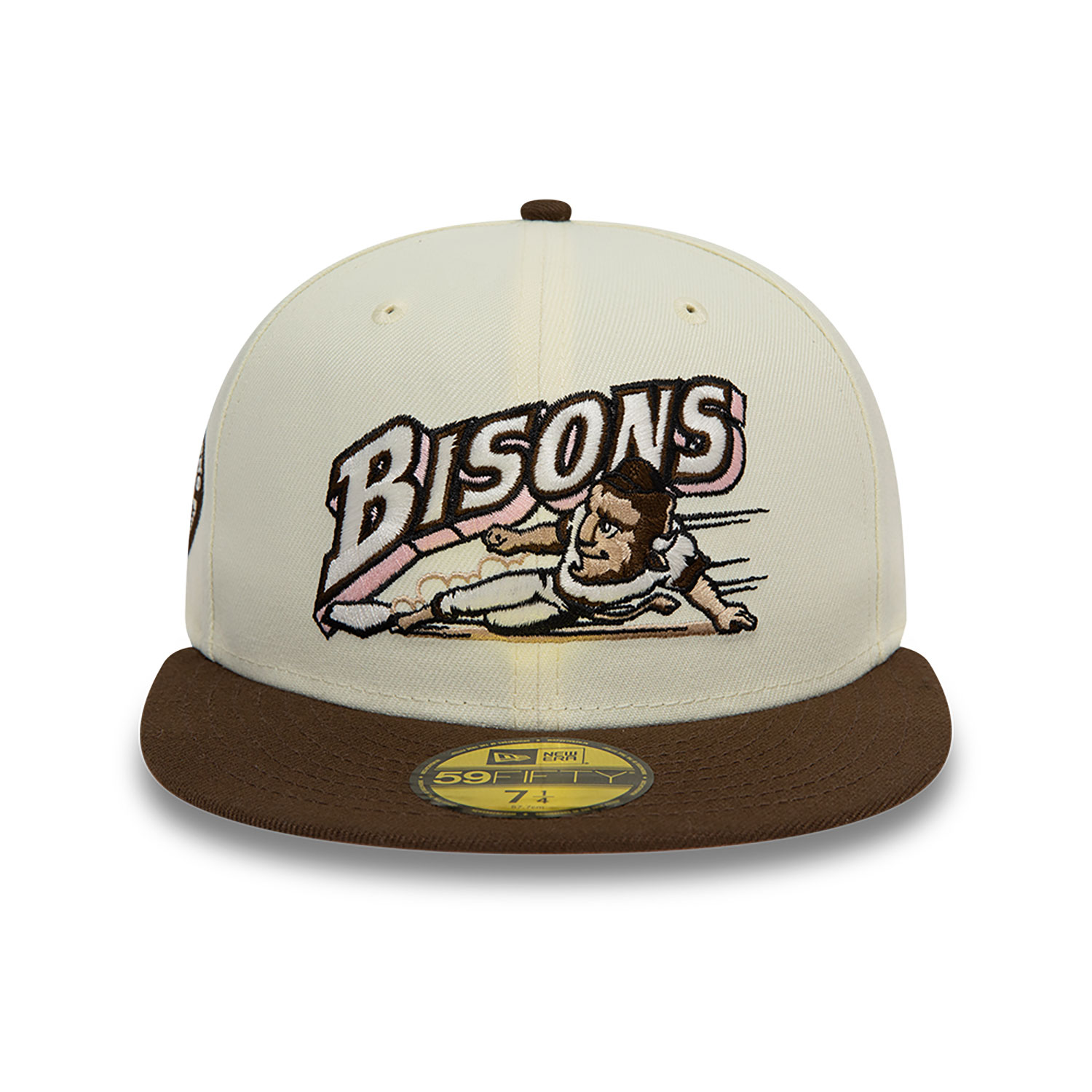 Buffalo Bisons MiLB Off White 59FIFTY Fitted Cap