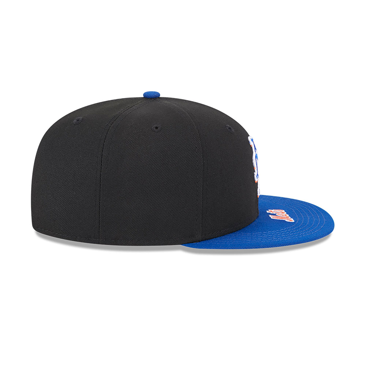 New York Mets MLB on Deck Black 59FIFTY Fitted Cap