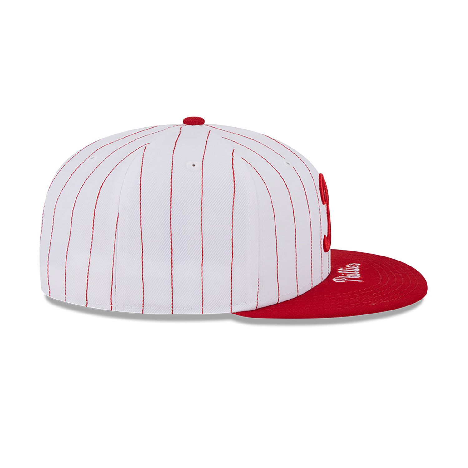 Philadelphia Phillies MLB on Deck White 59FIFTY Fitted Cap