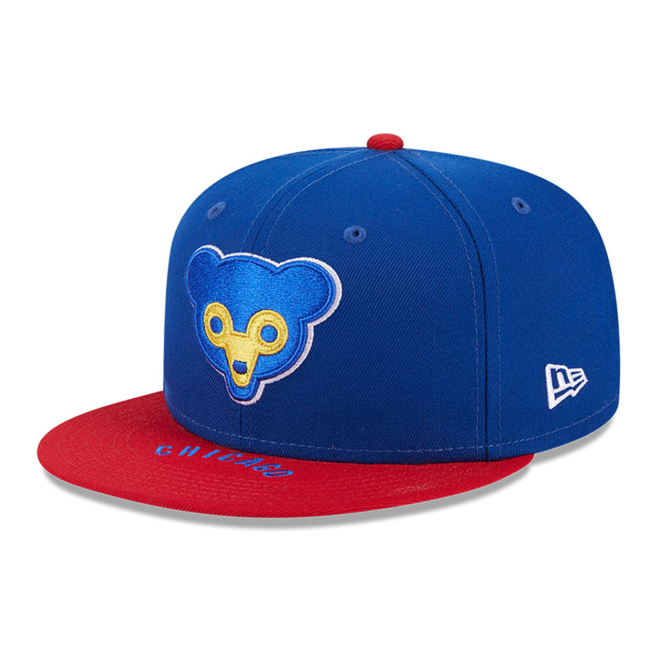 Chicago Cubs MLB on Deck Blue 59FIFTY Fitted Cap
