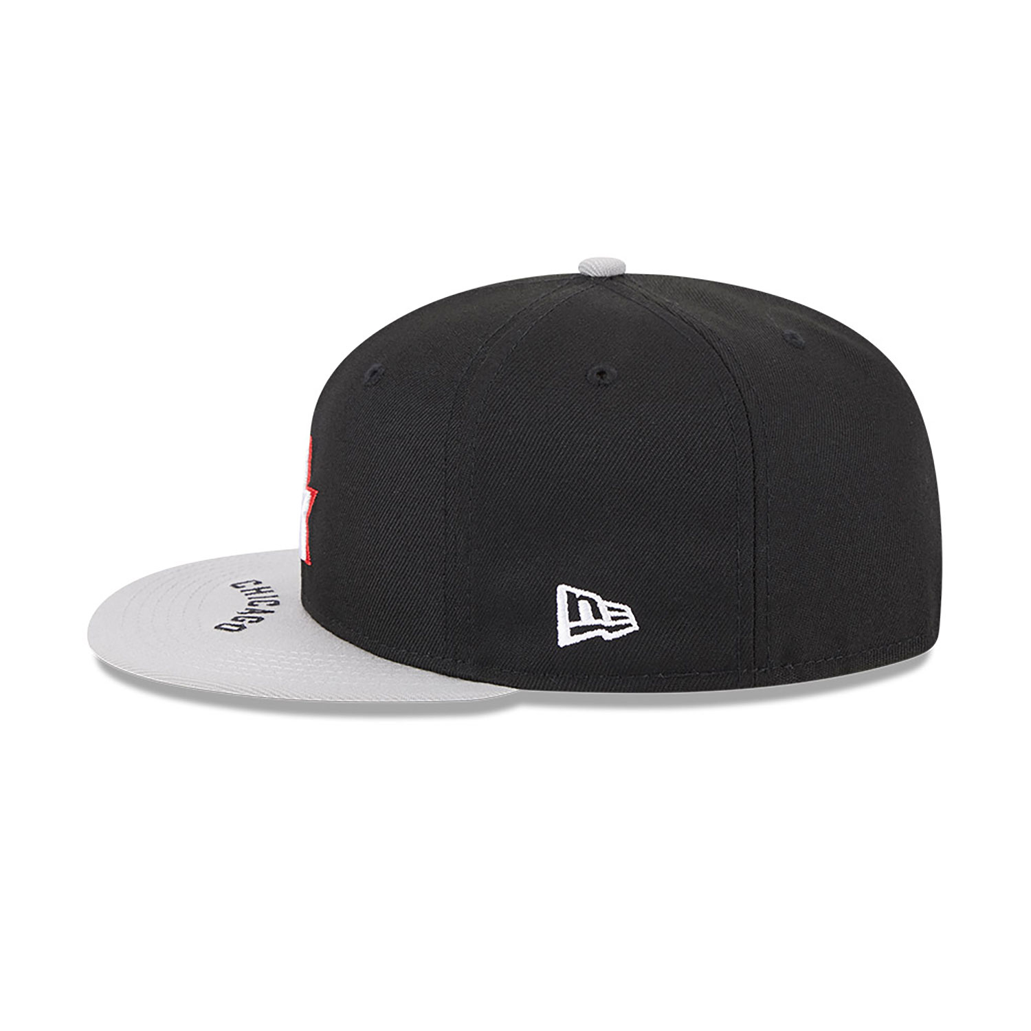 Chicago White Sox MLB on Deck Black 59FIFTY Fitted Cap
