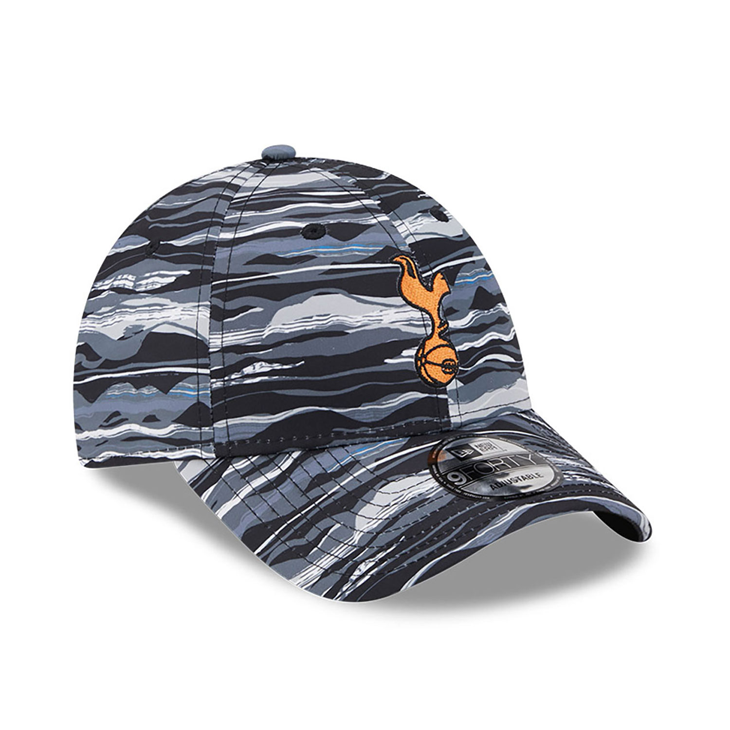 Tottenham Hotspur FC All Over Print Wave Multi Coloured  9FORTY Adjustable Cap