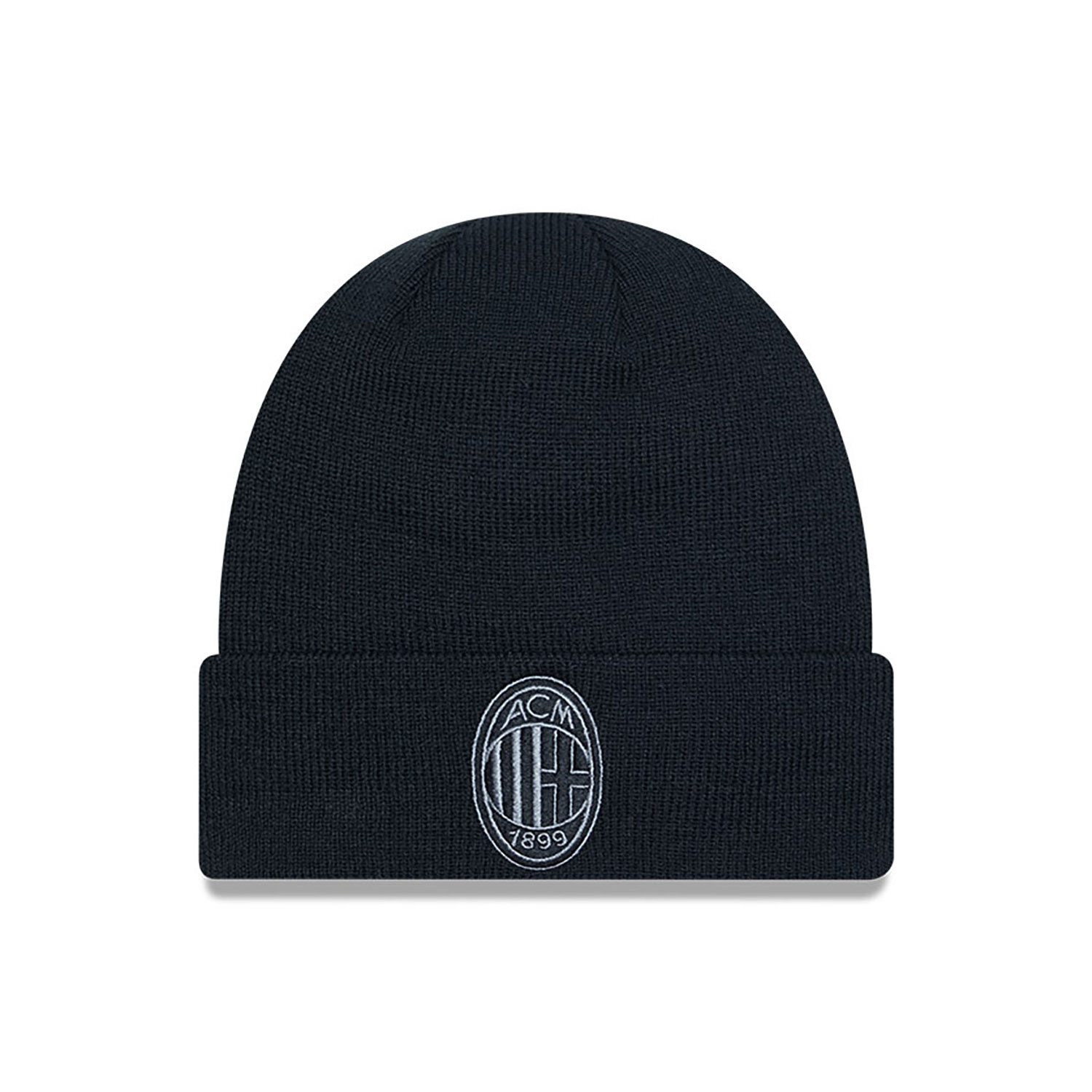 AC Milan Polylana&#174; Black Cuff Knit Beanie Hat