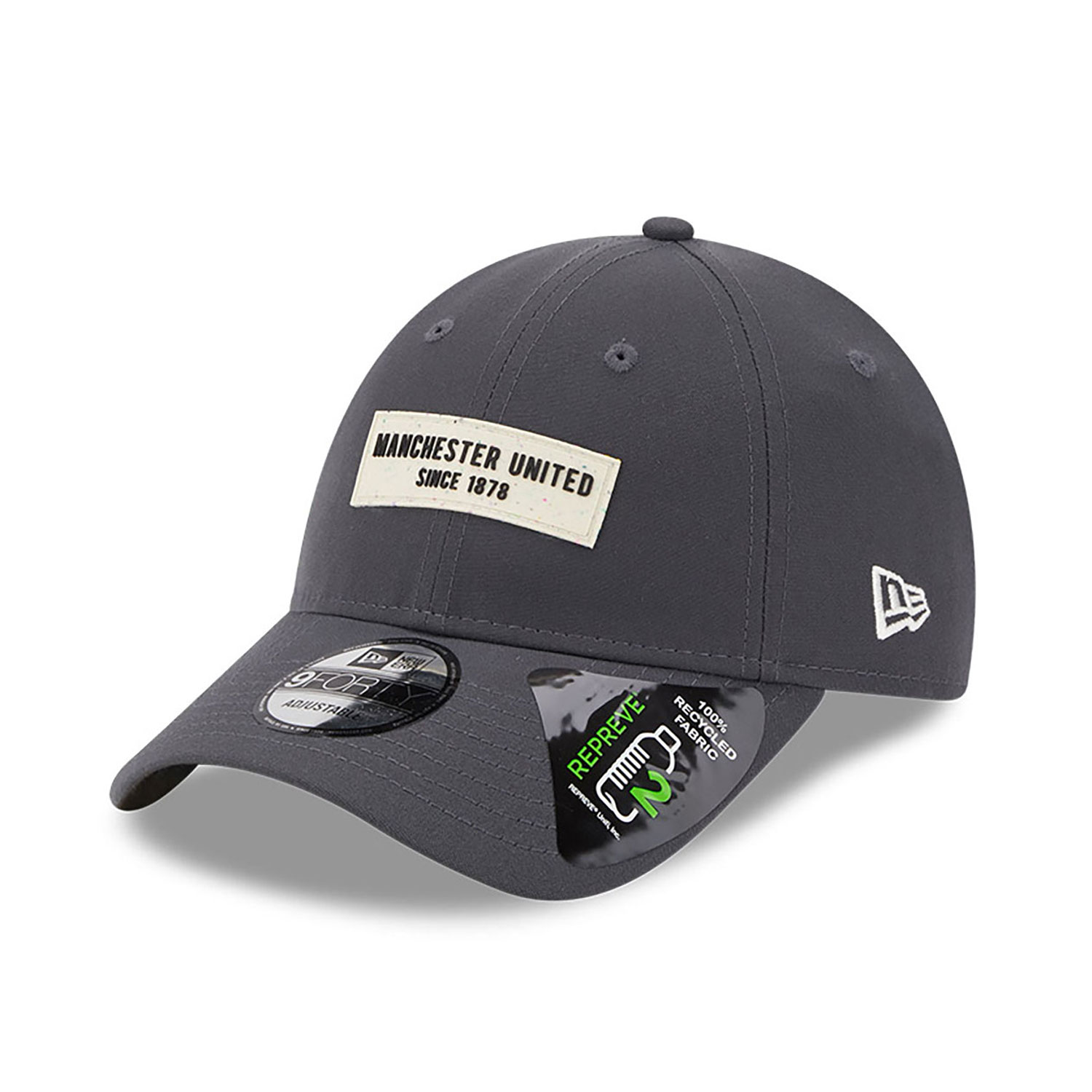 Manchester United FC Repreve&#174; Grey 9FORTY Adjustable Cap