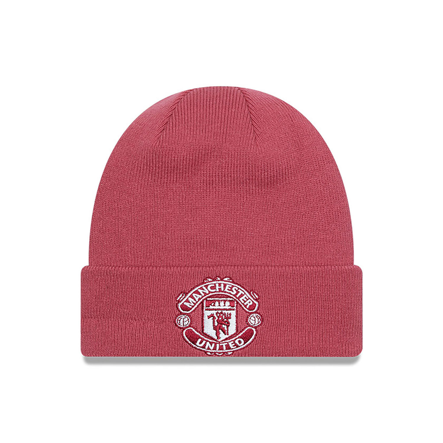 Manchester United FC Pink Cuff Knit Beanie Hat