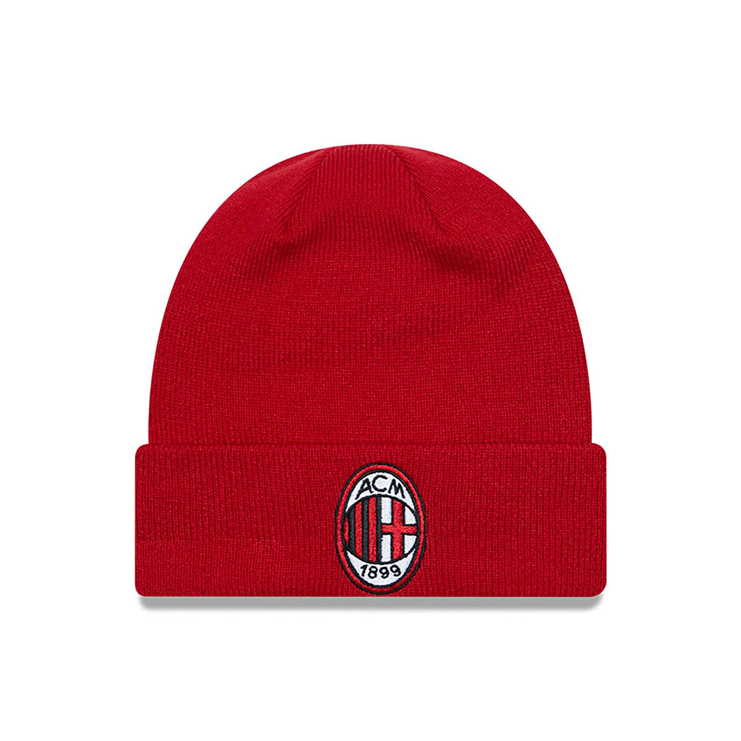 AC Milan Red Cuff Knit Beanie Hat