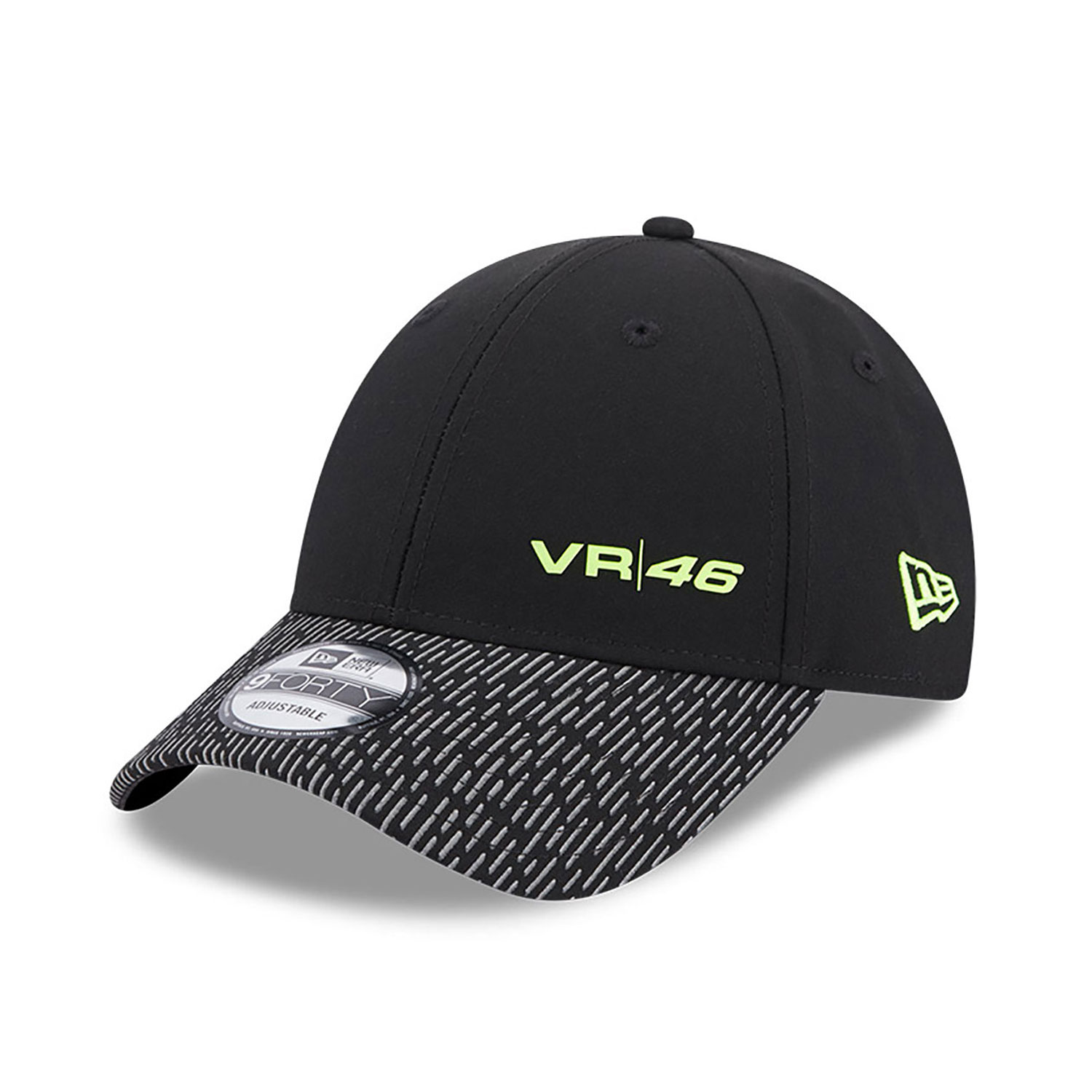 VR46 Reflective Black 9FORTY Adjustable Cap