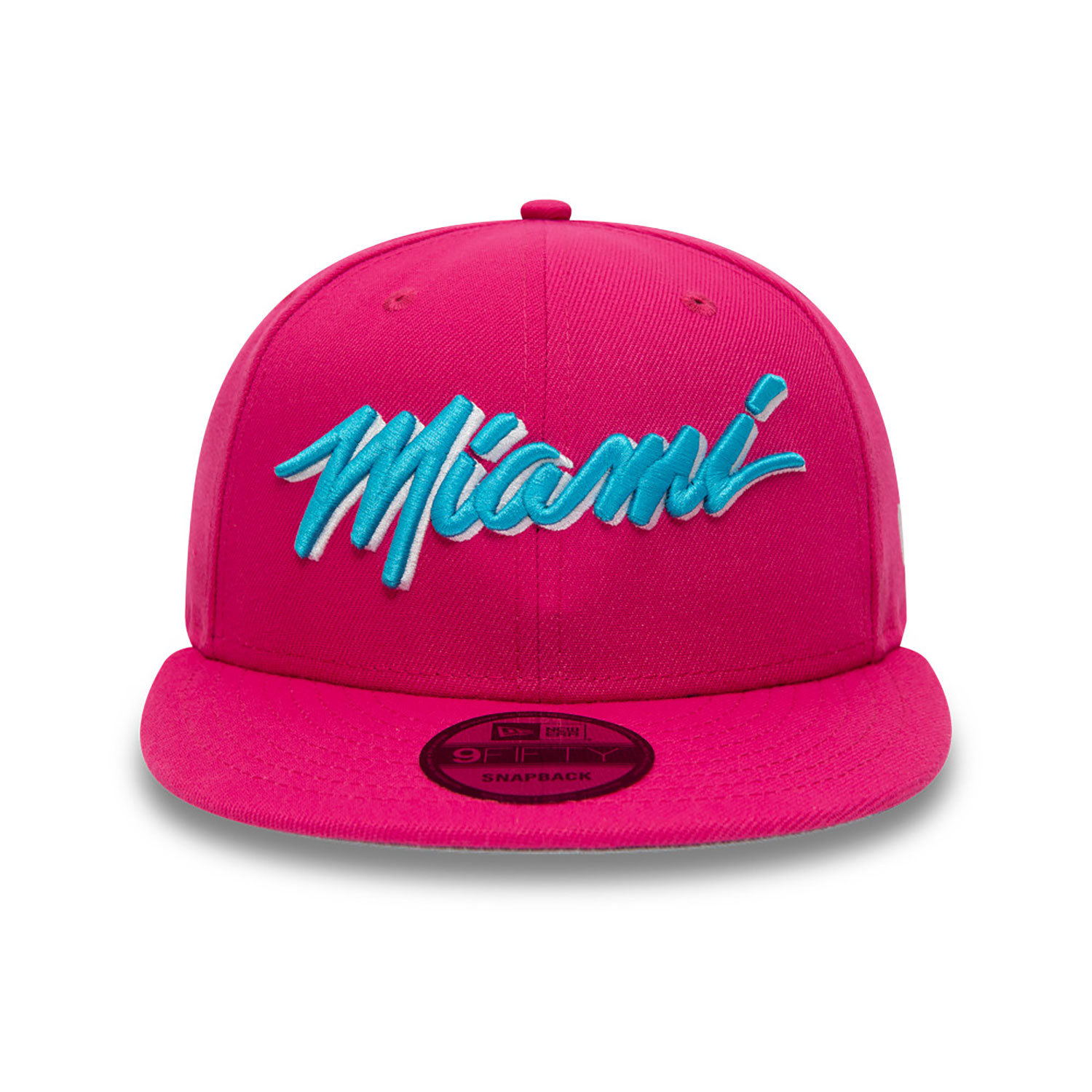 Miami Heat Vibrant City Pink 9FIFTY Snapback Cap