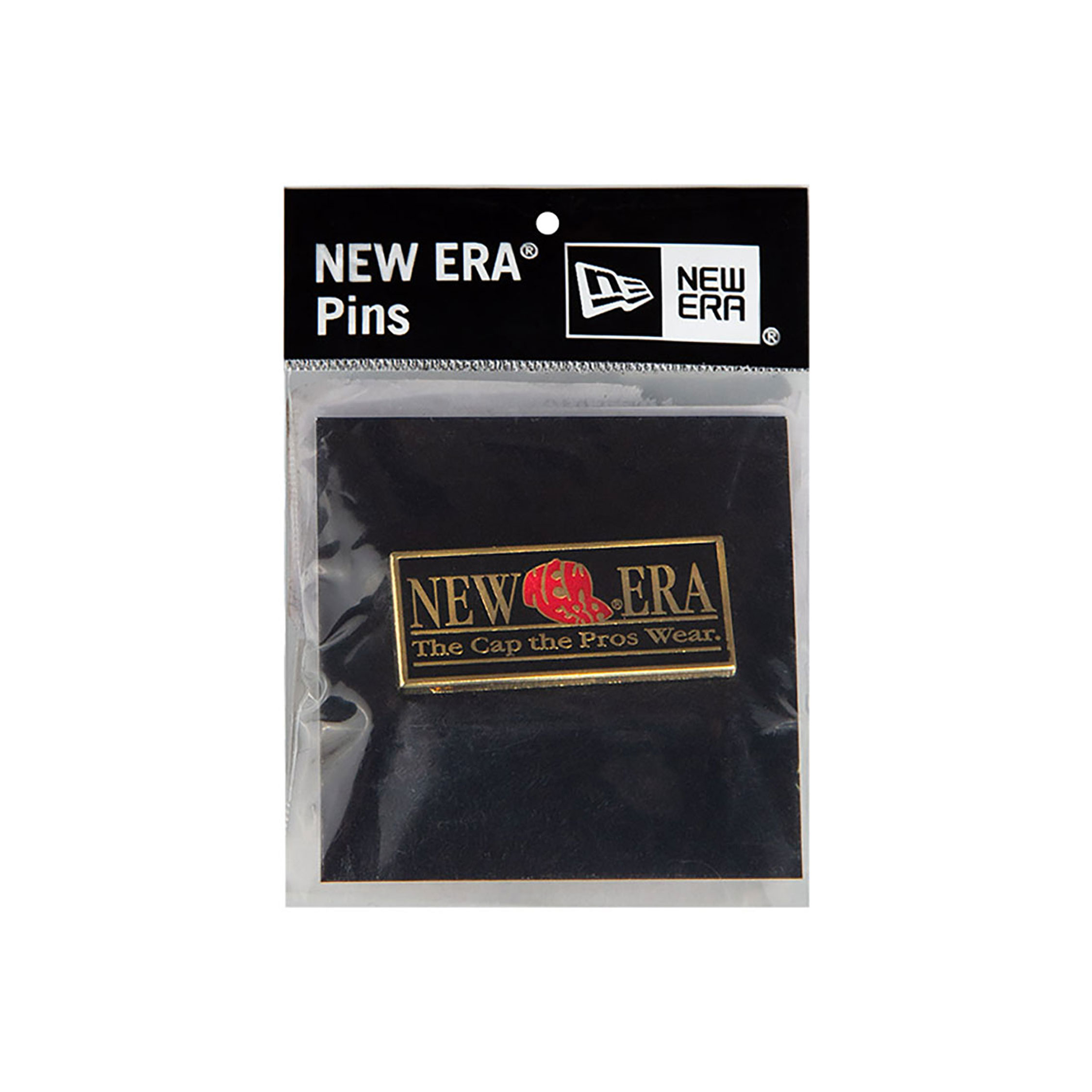 New Era The Pros Wear Black and Gold Pin Badge