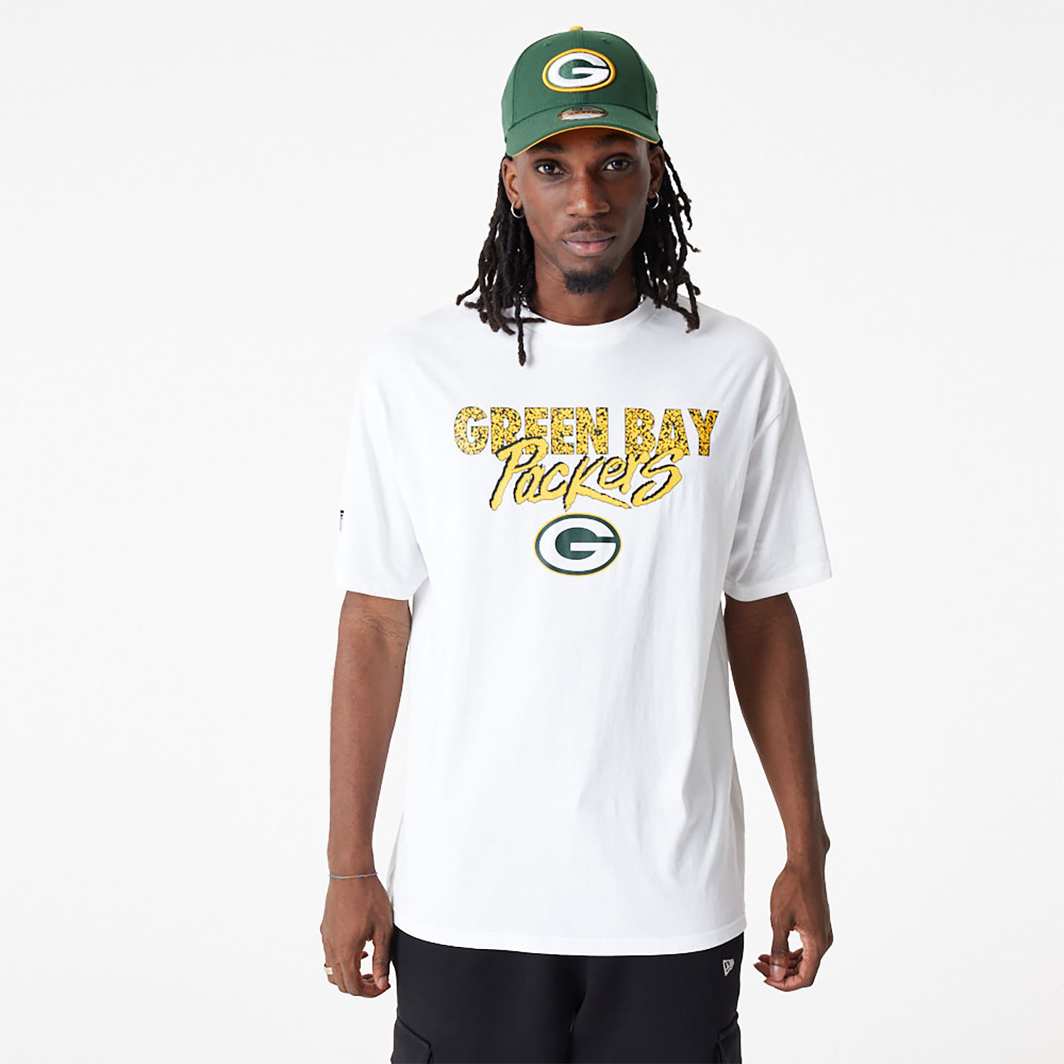 NFL Script Green Bay Packers Oversized T-Shirt D01_973