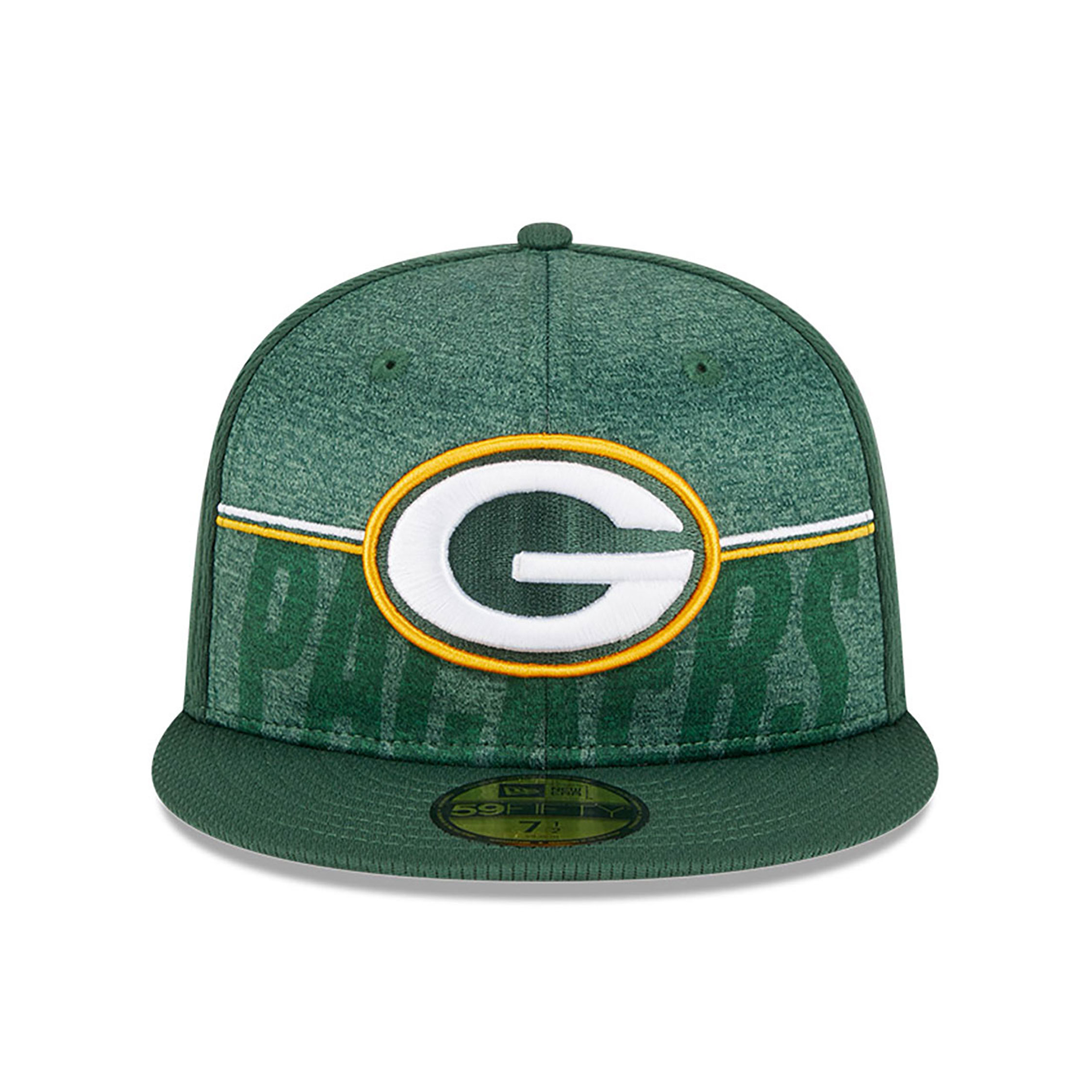 Green Bay Packers NFL Training Green 59FIFTY Fitted Cap