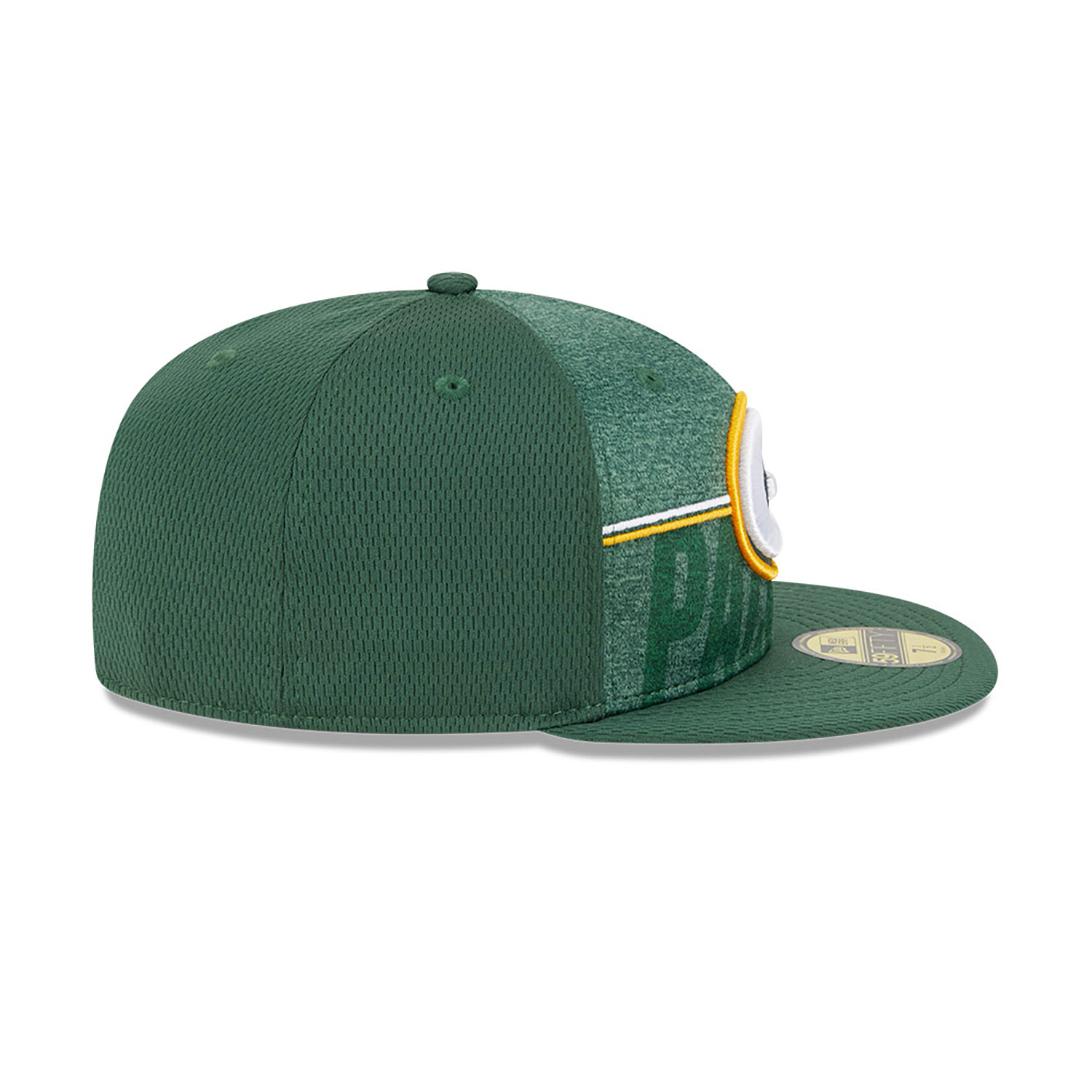 Green Bay Packers NFL Training Green 59FIFTY Fitted Cap