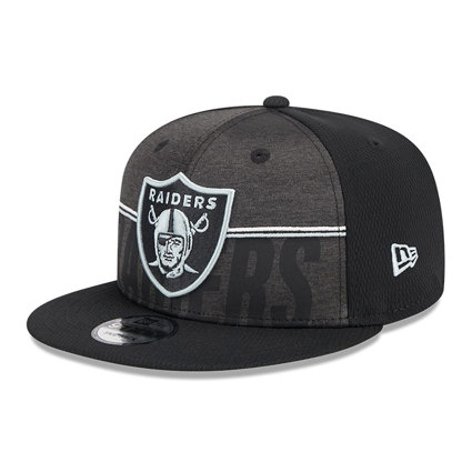 New Era 9Fifty Las Vegas Raiders Mesh Trucker Snapback Hat Grey Black -  Billion Creation