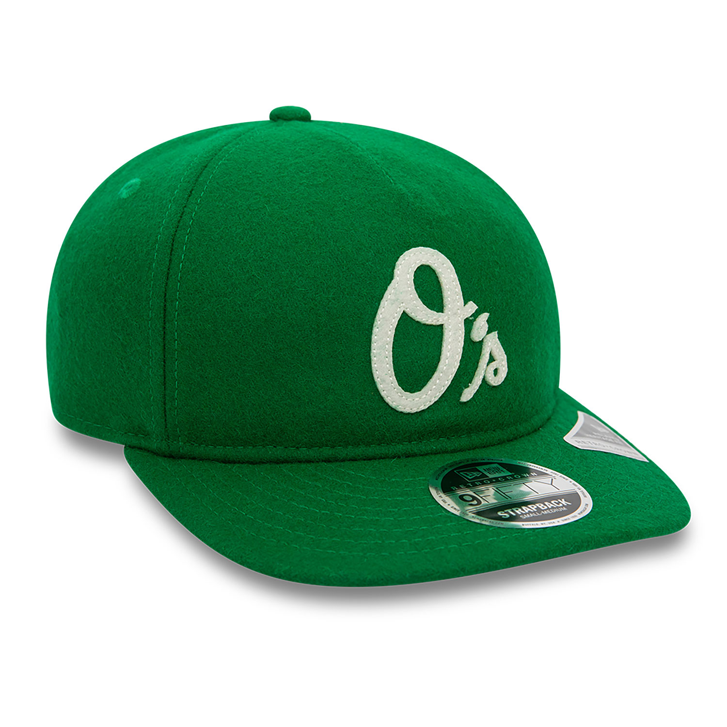Baltimore Orioles MLB Cooperstown Green Retrocrown 9FIFTY Strapback Cap