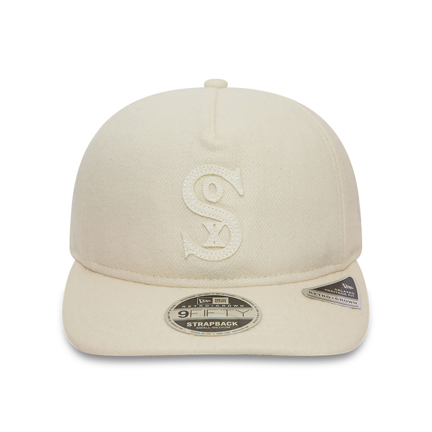 Chicago White Sox MLB Cooperstown Off White Retrocrown 9FIFTY Strapback Cap
