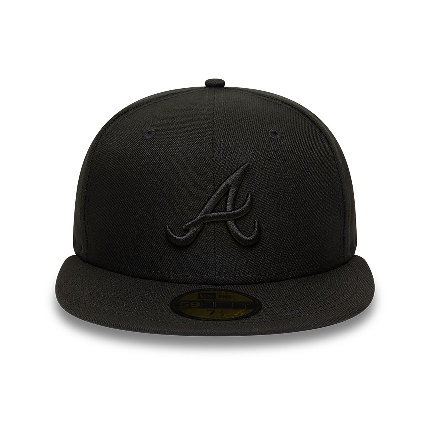 New Era, Accessories, Atlanta Braves New Era Basic 59fifty Fitted Hat  Blackwhite