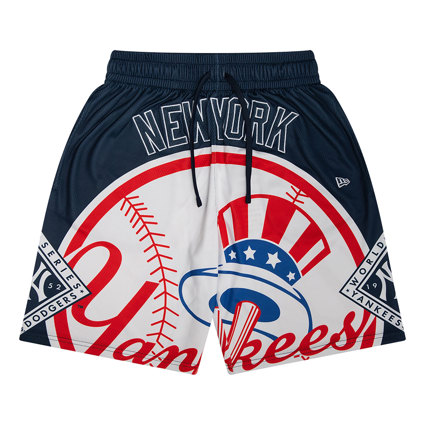 New Era New York Yankees Mesh Short Light Beige