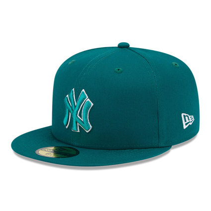 Team Outline New York Yankees 59FIFTY Fitted Cap | New Era Cap UK