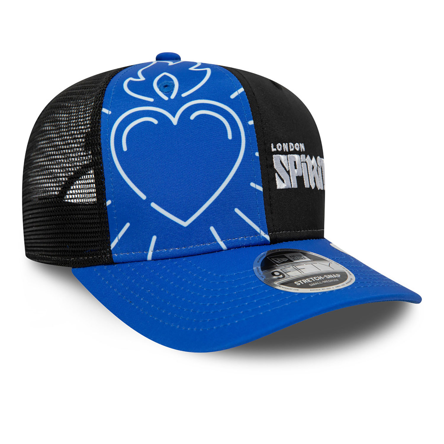 London Spirit The Hundred 2023 Blue 9FIFTY Stretch Snap Cap