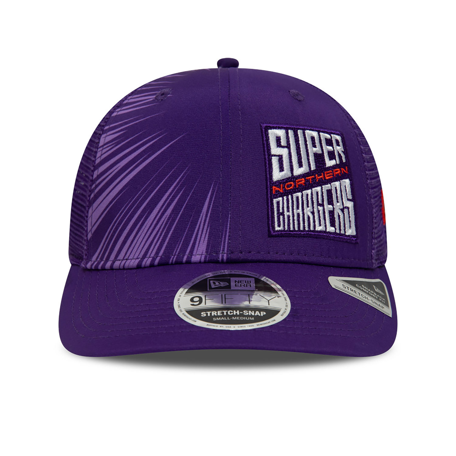 Super Northen Chargers The Hundred 2023 Purple 9FIFTY Stretch Snap Cap