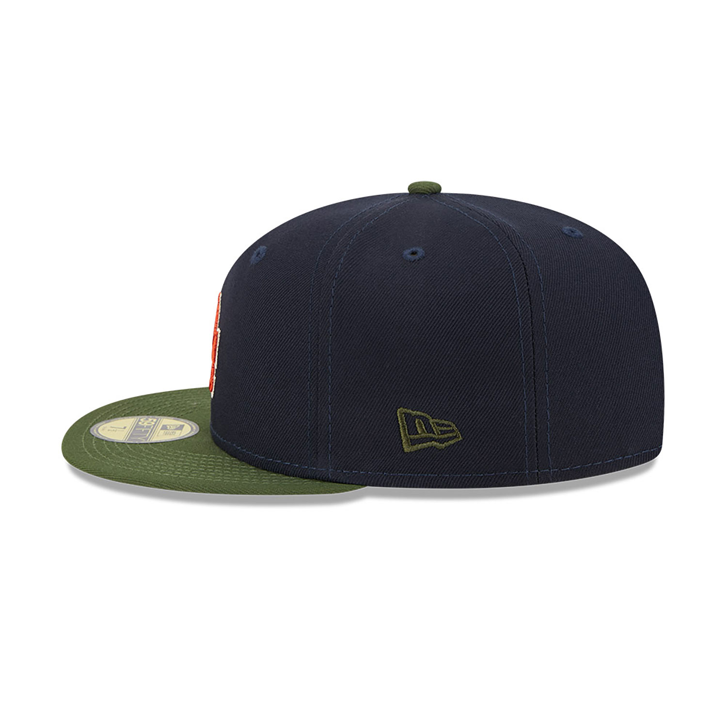 LA Dodgers Sprouted Navy 59FIFTY Fitted Cap