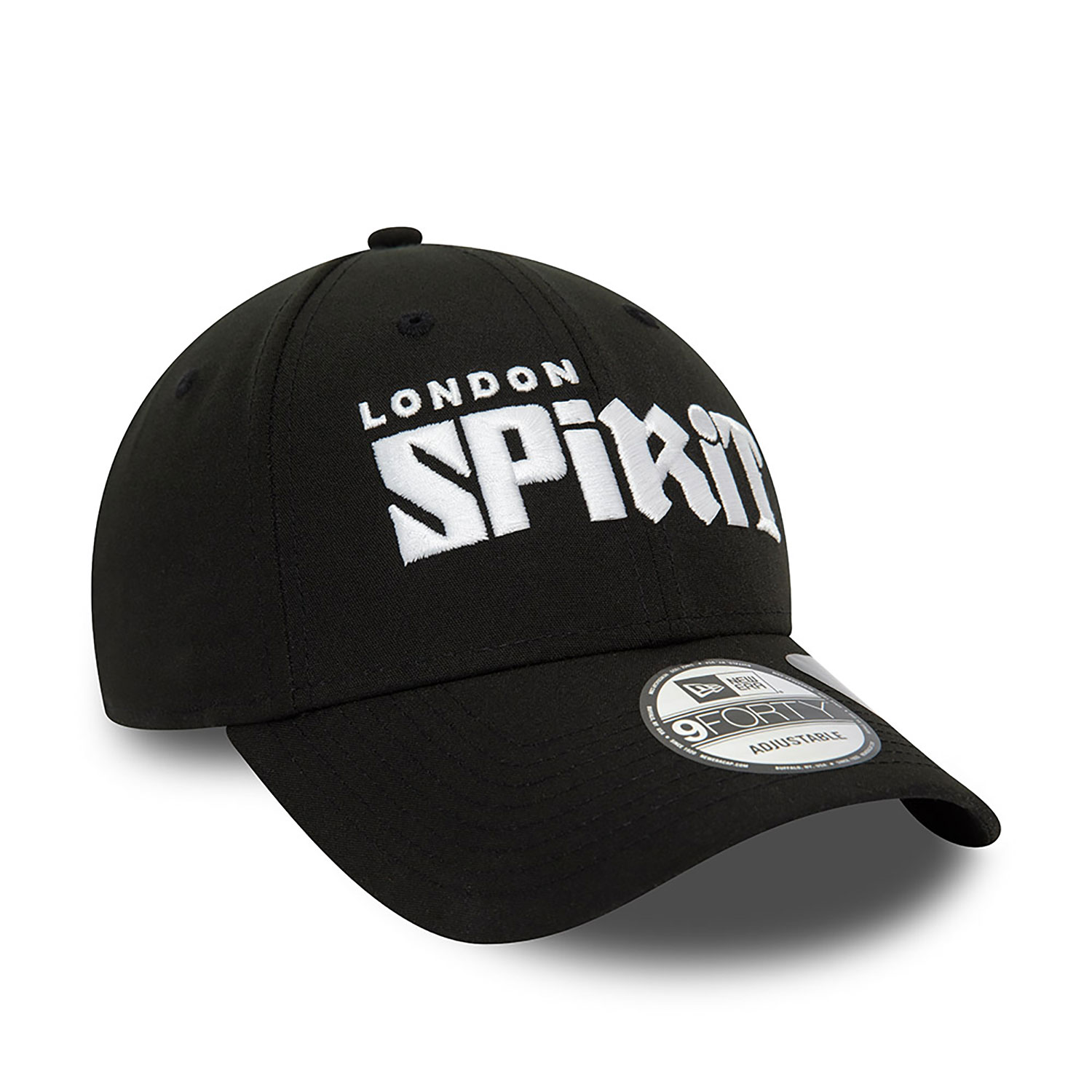 London Spirit Repreve The Hundred 2023 Black 9FORTY Adjustable Cap