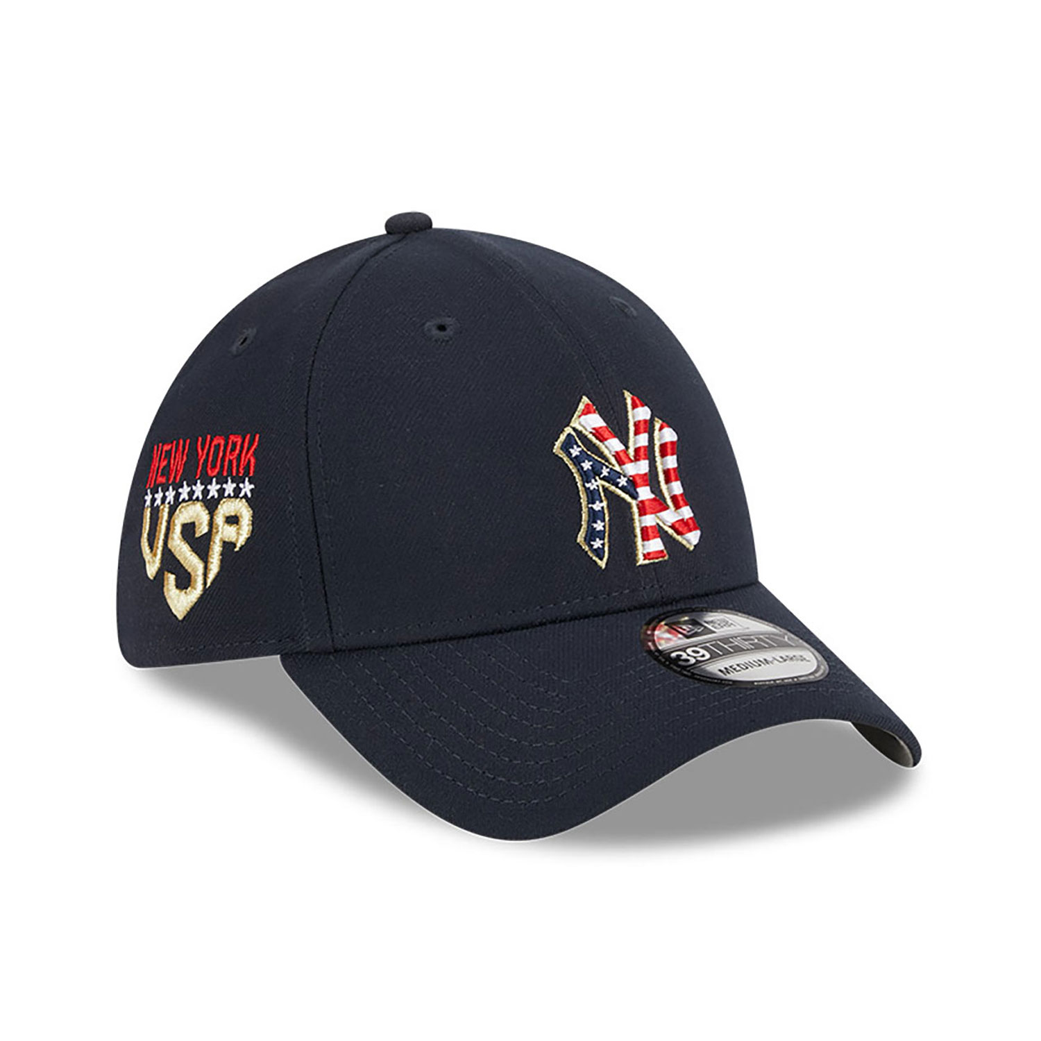 Official New Era MLB 4th July Chicago White Sox 39THIRTY Stretch-fit ...