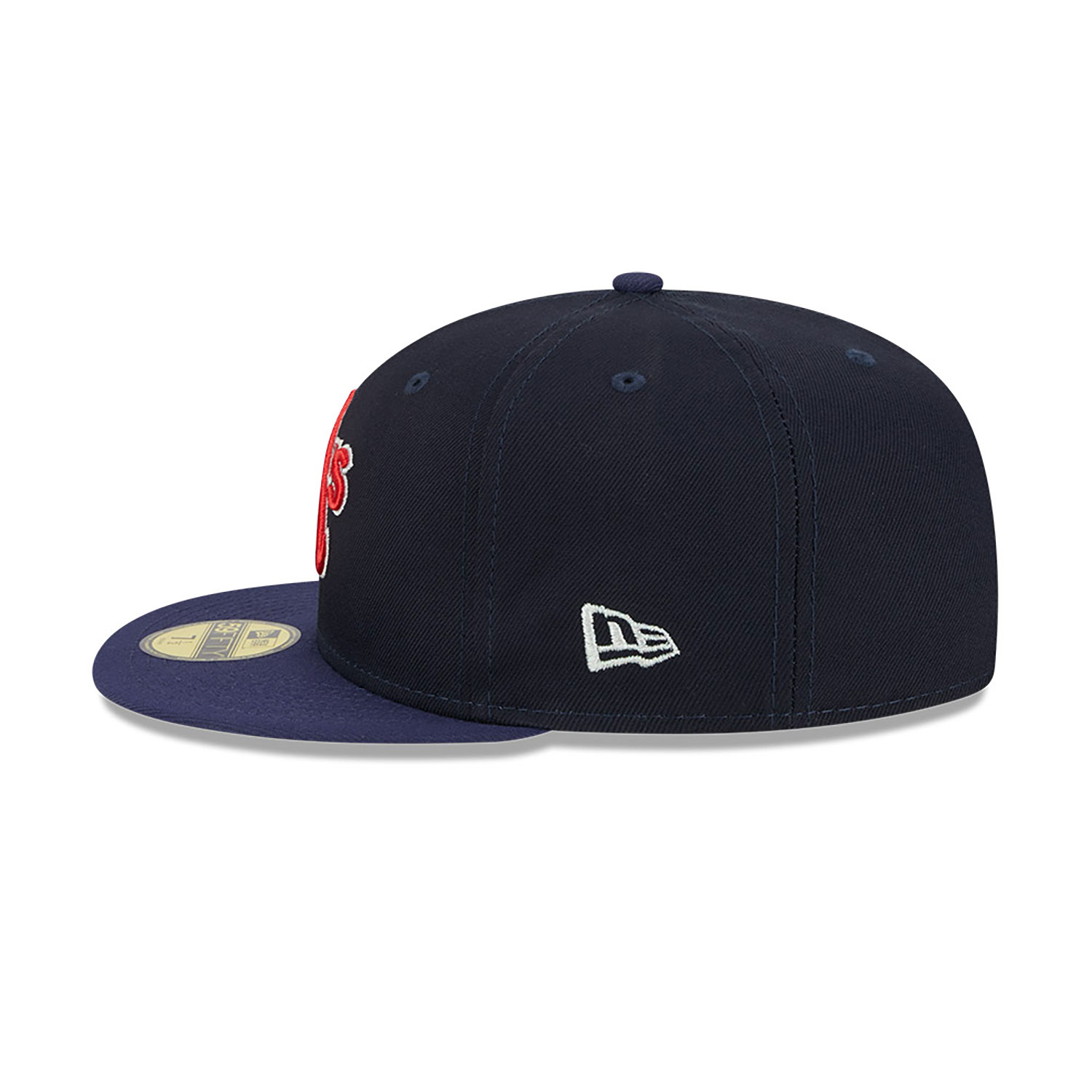 Oakland Athletics MLB Americana Navy 59FIFTY Fitted Cap