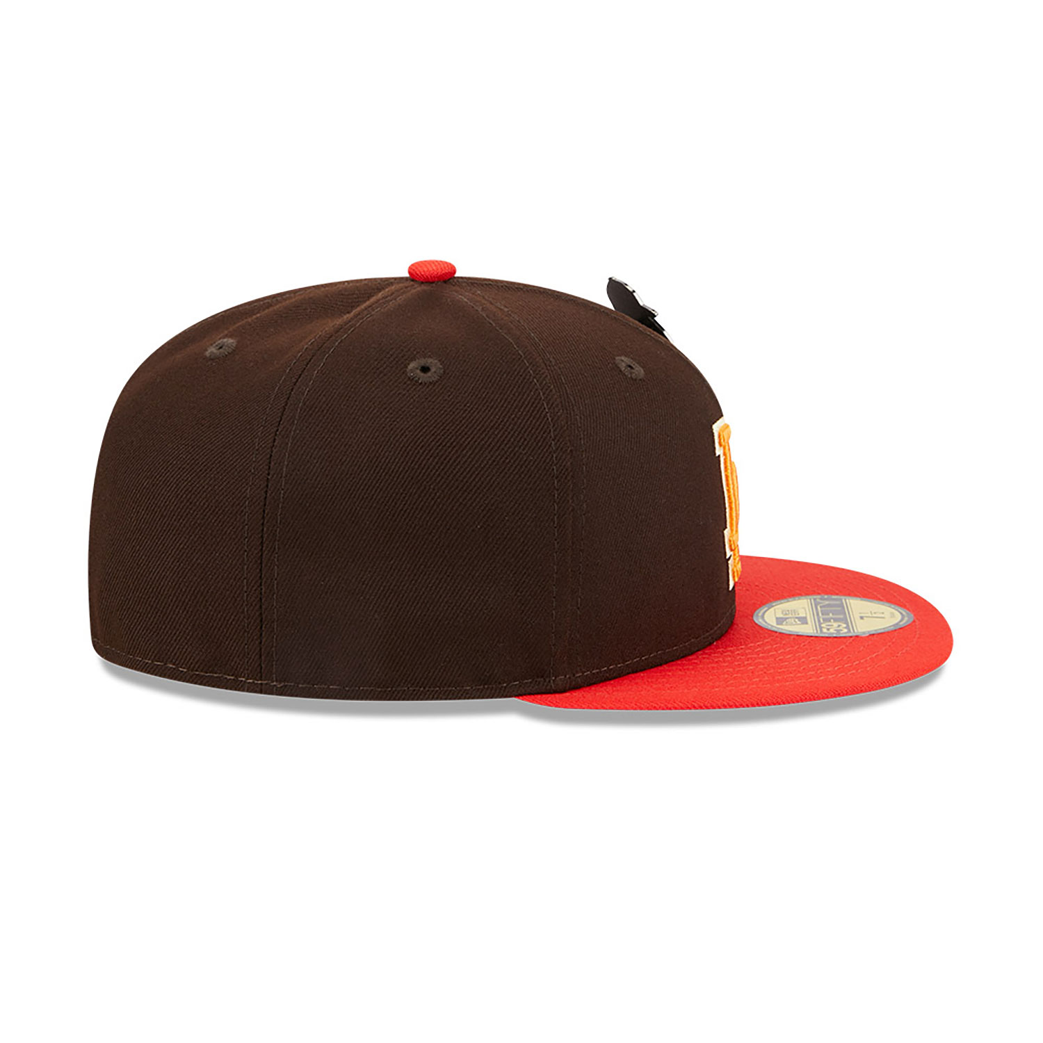 LA Dodgers The Elements Dark Brown 59FIFTY Fitted Cap