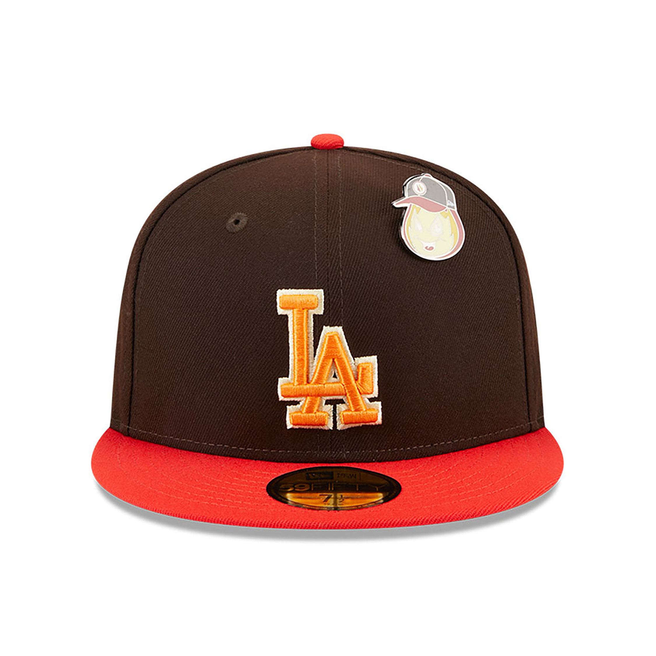 LA Dodgers The Elements Dark Brown 59FIFTY Fitted Cap