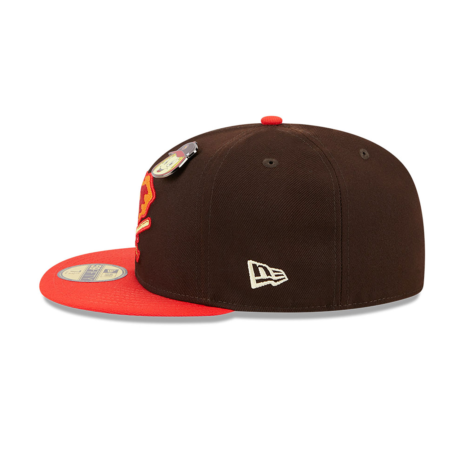 Oakland Athletics The Elements Dark Brown 59FIFTY Fitted Cap