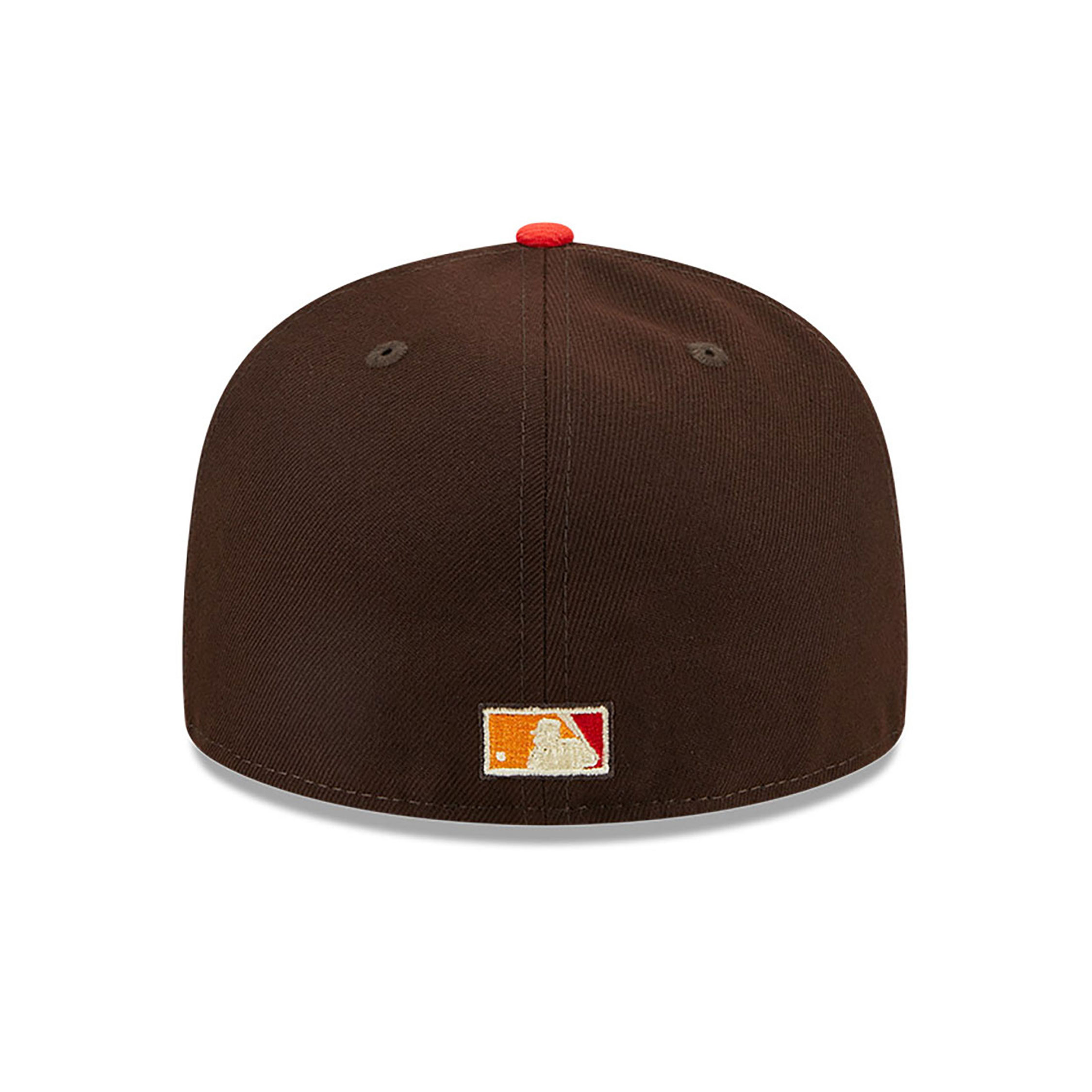 Oakland Athletics The Elements Dark Brown 59FIFTY Fitted Cap