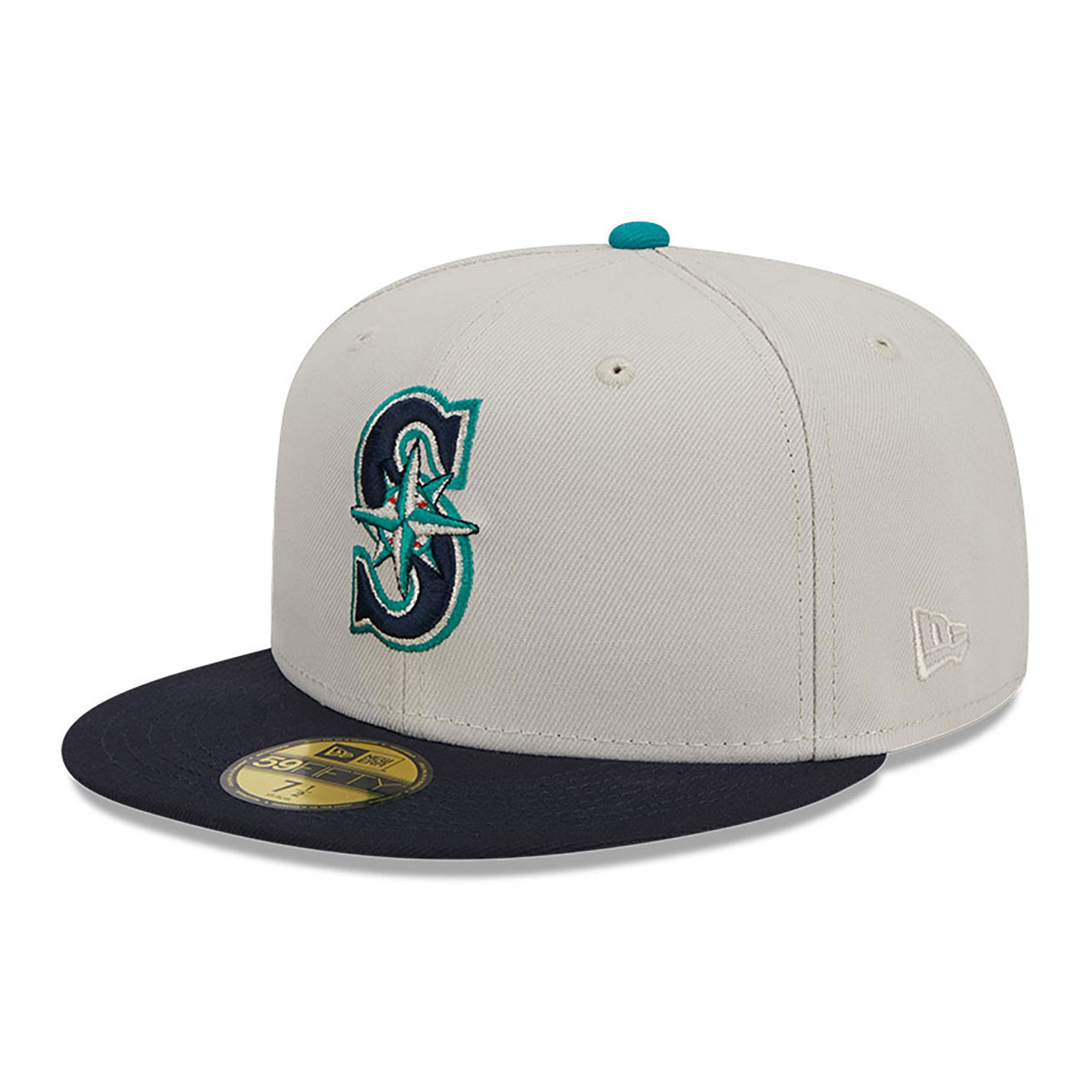 Seattle Mariners Farm Team Light Beige 59FIFTY Fitted Cap