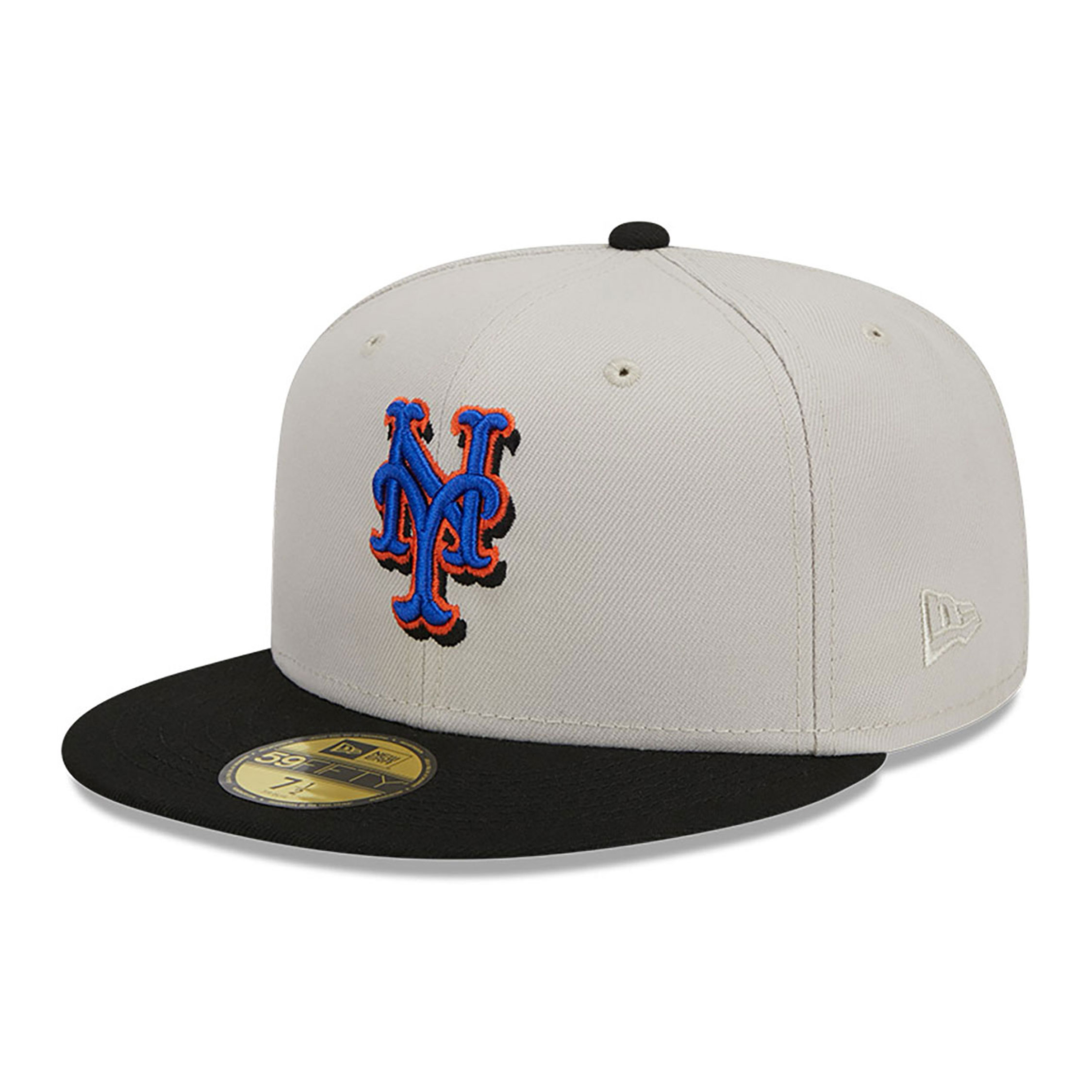 New York Mets Farm Team Light Beige 59FIFTY Fitted Cap
