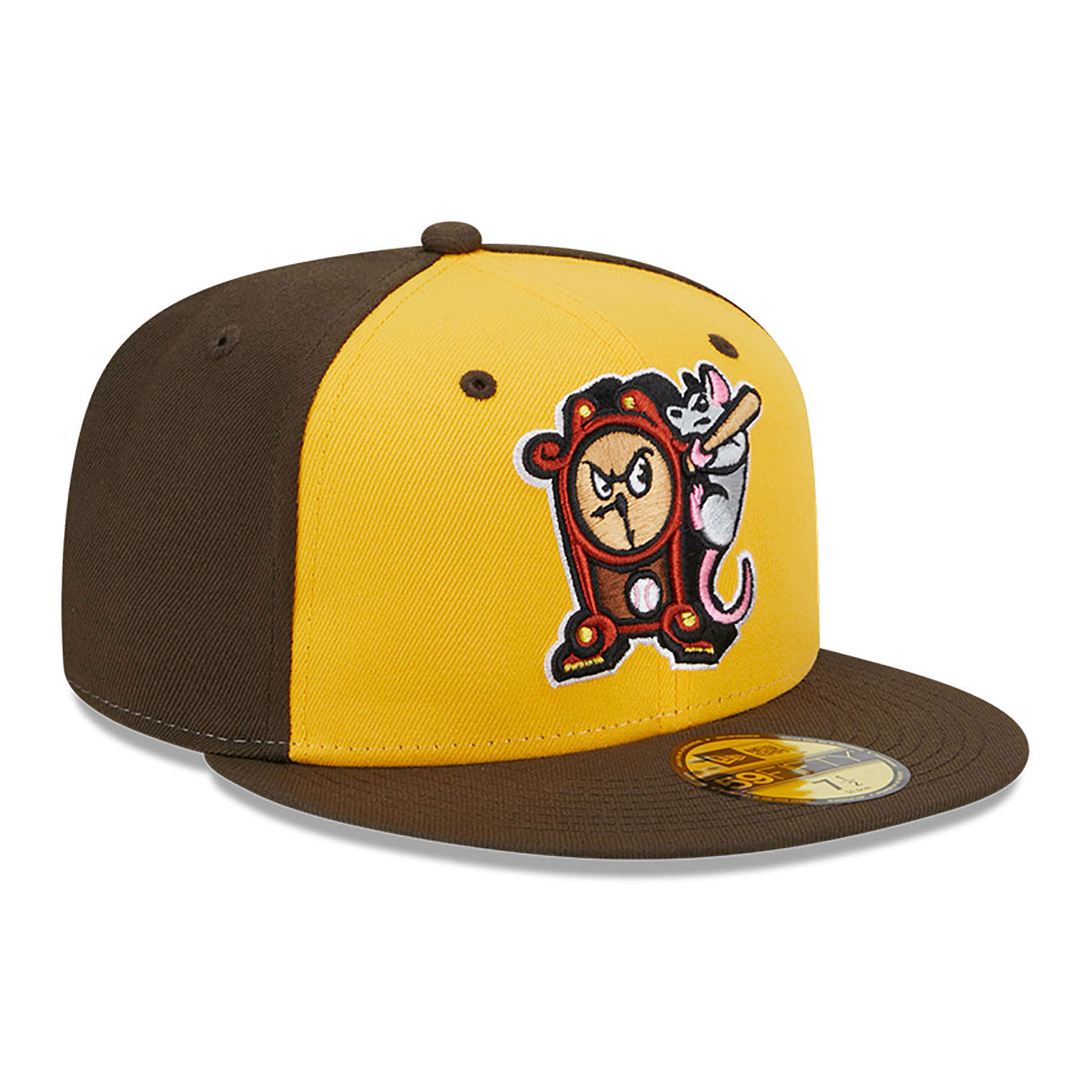 Hickory Crawdads MiLB Theme Nights Dark Brown 59FIFTY Fitted Cap