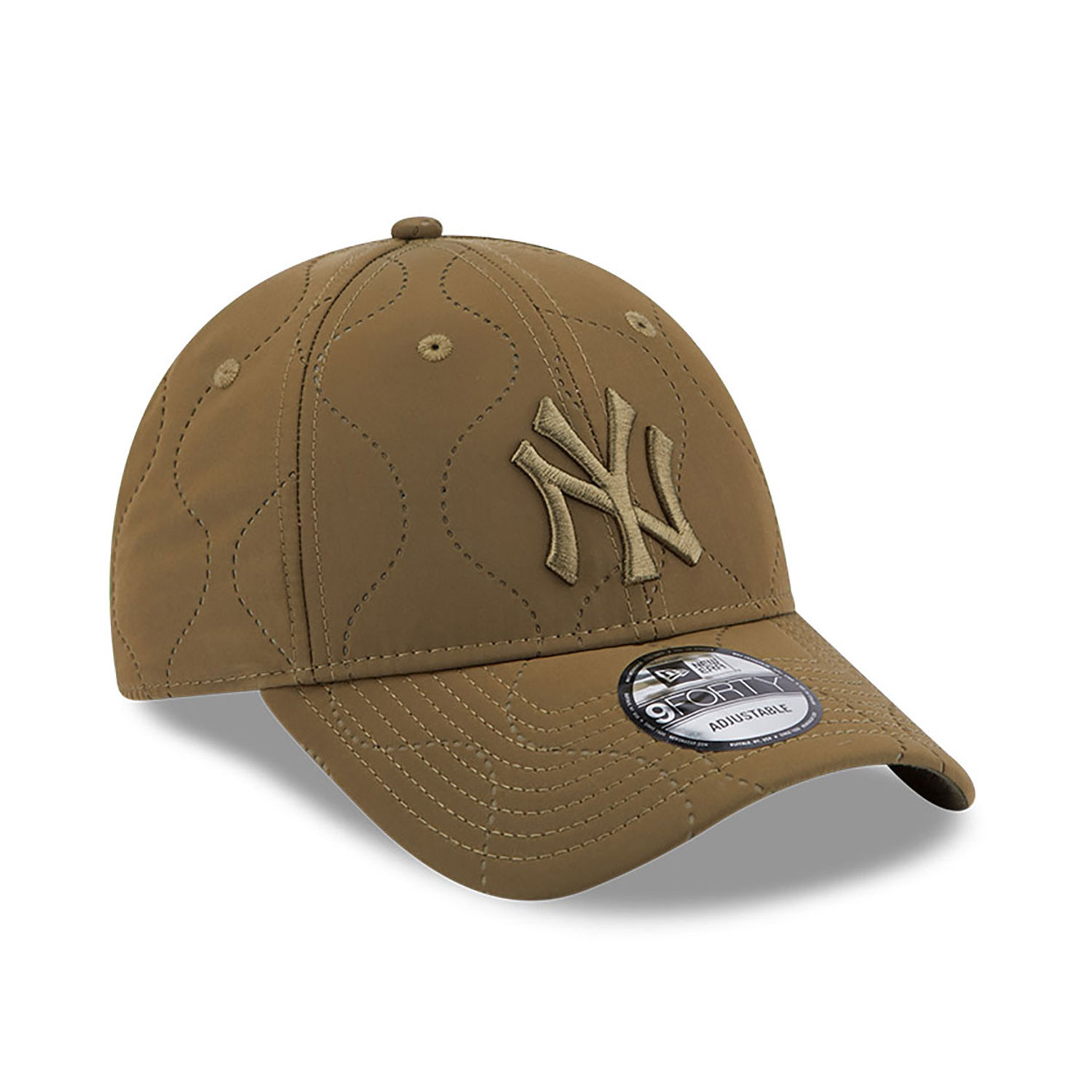 New York Yankees MLB Quilted Green 9FORTY Adjustable Cap