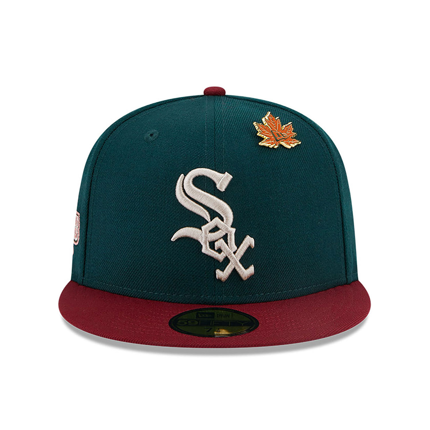 Chicago White Sox MLB Contrast World Series Dark Green 59FIFTY Fitted Cap