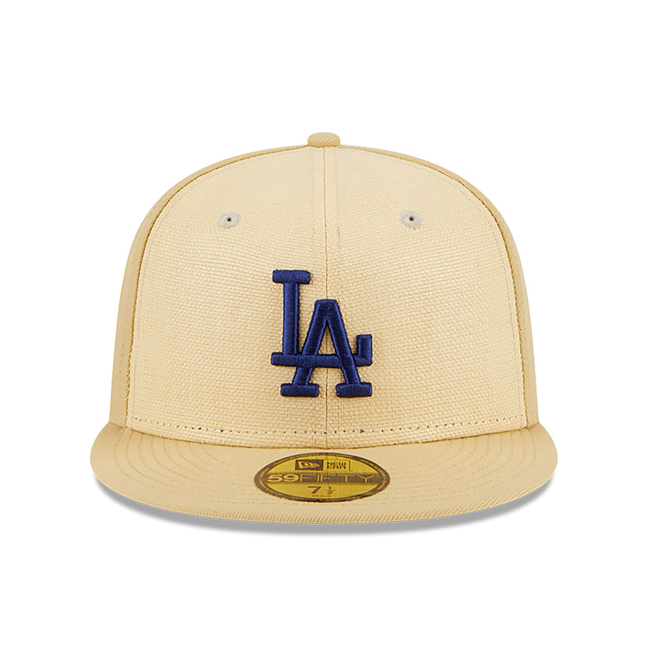 Raffia Front LA Dodgers 59FIFTY Fitted Cap D02_617 D02_617 | New Era Cap AD