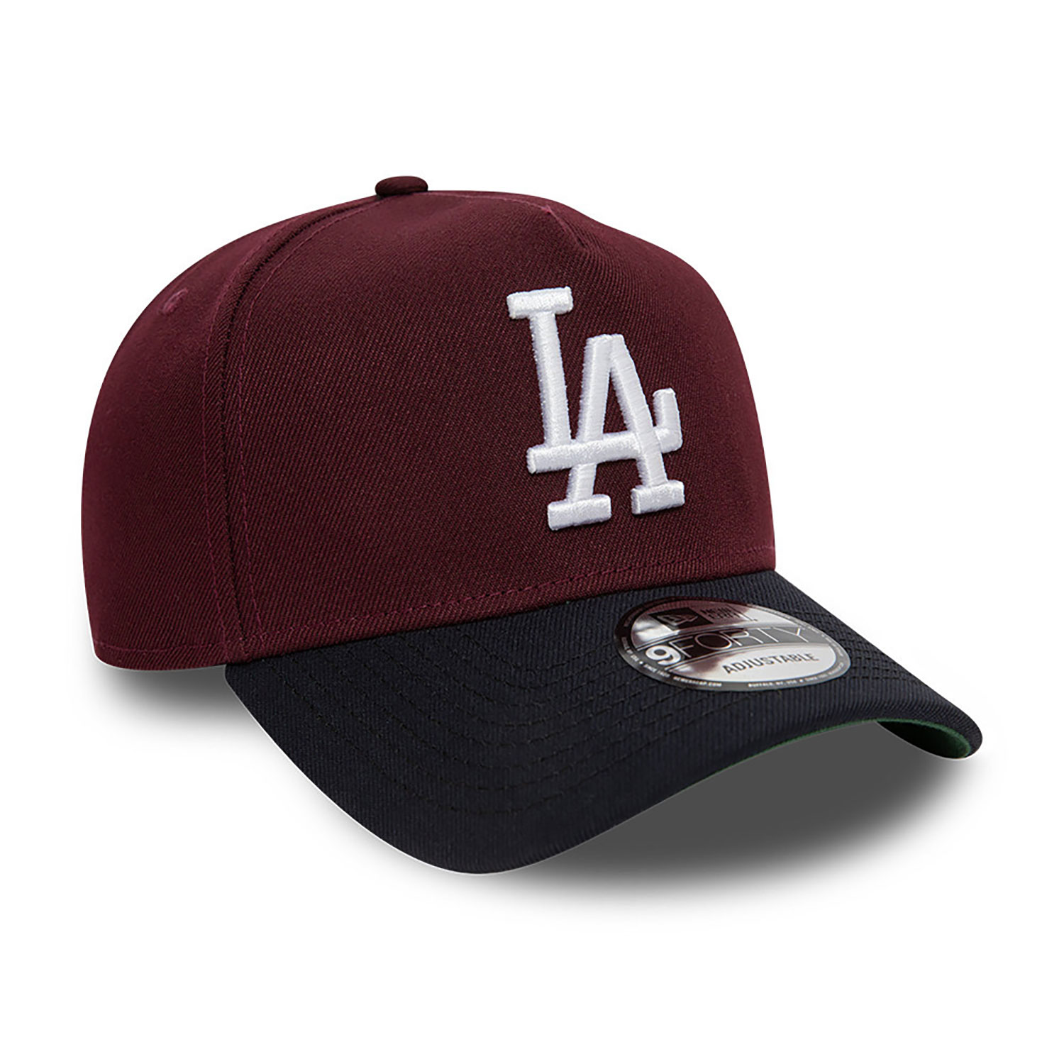 LA Dodgers MLB Dark Red A-Frame 9FORTY Adjustable Cap