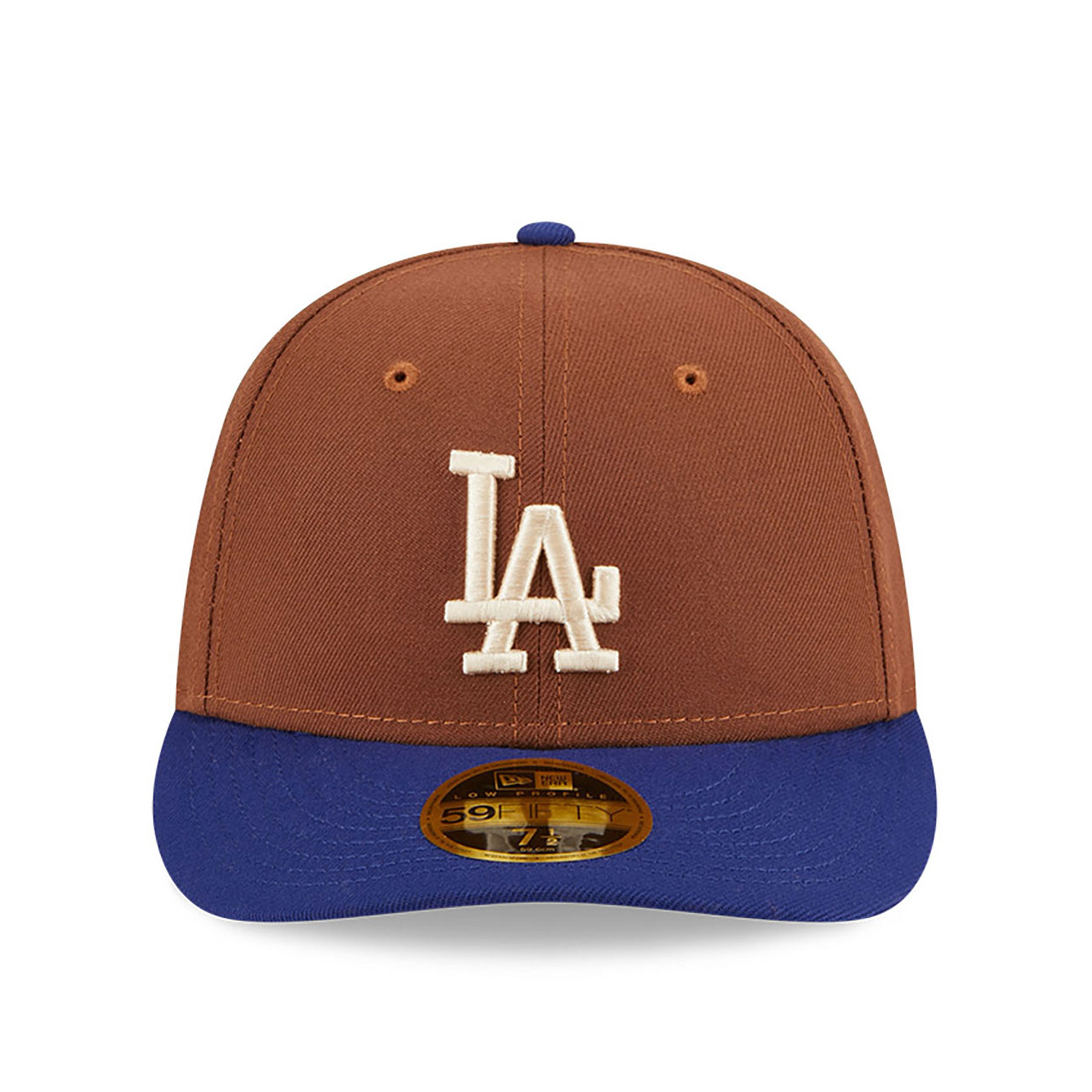 LA Dodgers Tiramisu Brown 59FIFTY Low Profile Cap