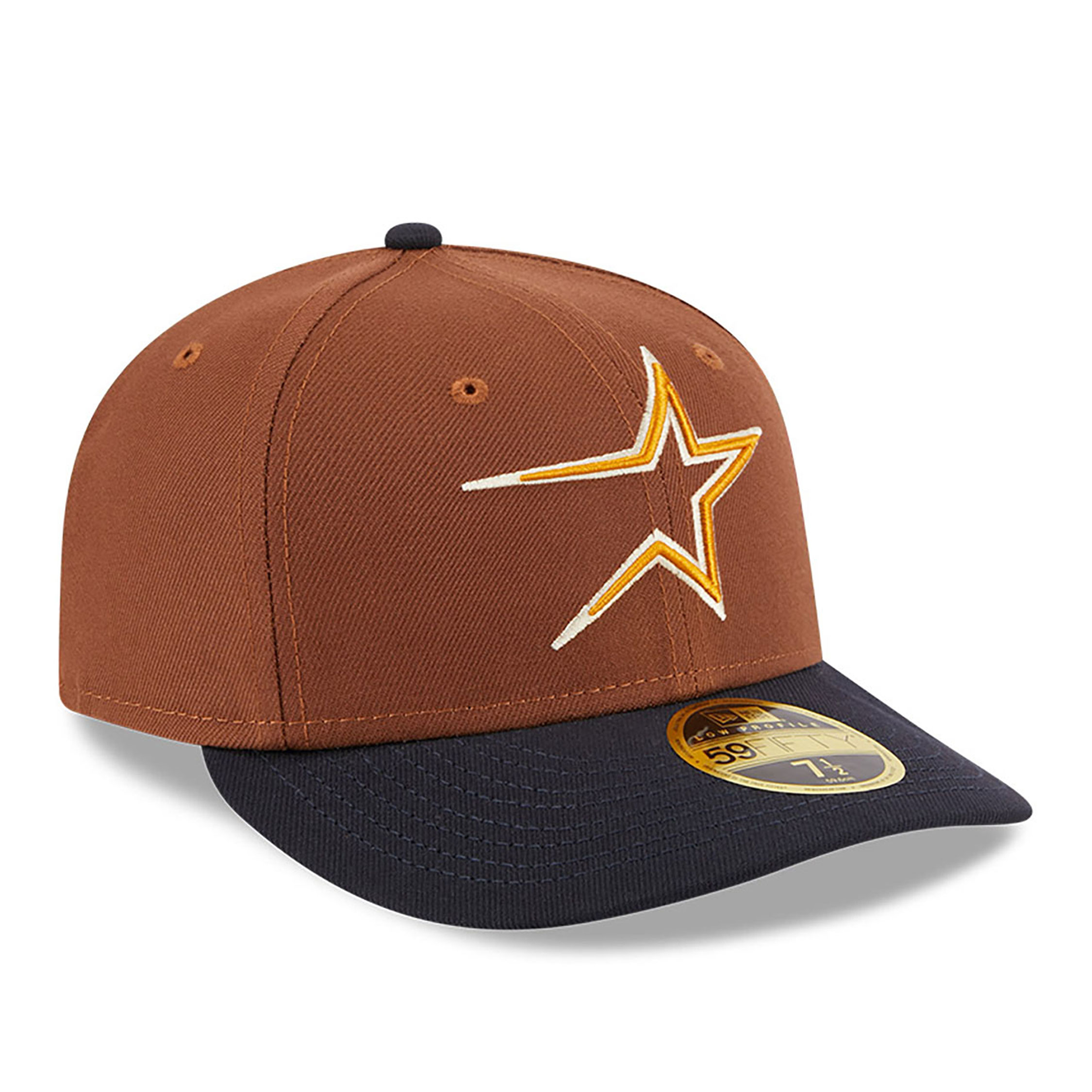 Houston Astros Tiramisu Brown 59FIFTY Low Profile Cap