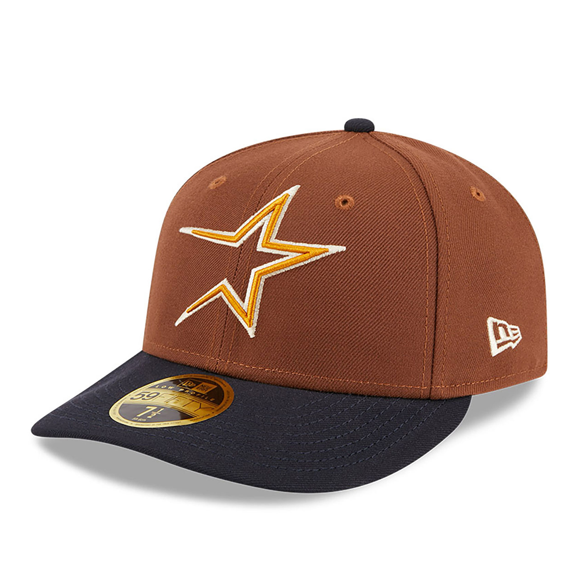 Houston Astros Tiramisu Brown 59FIFTY Low Profile Cap