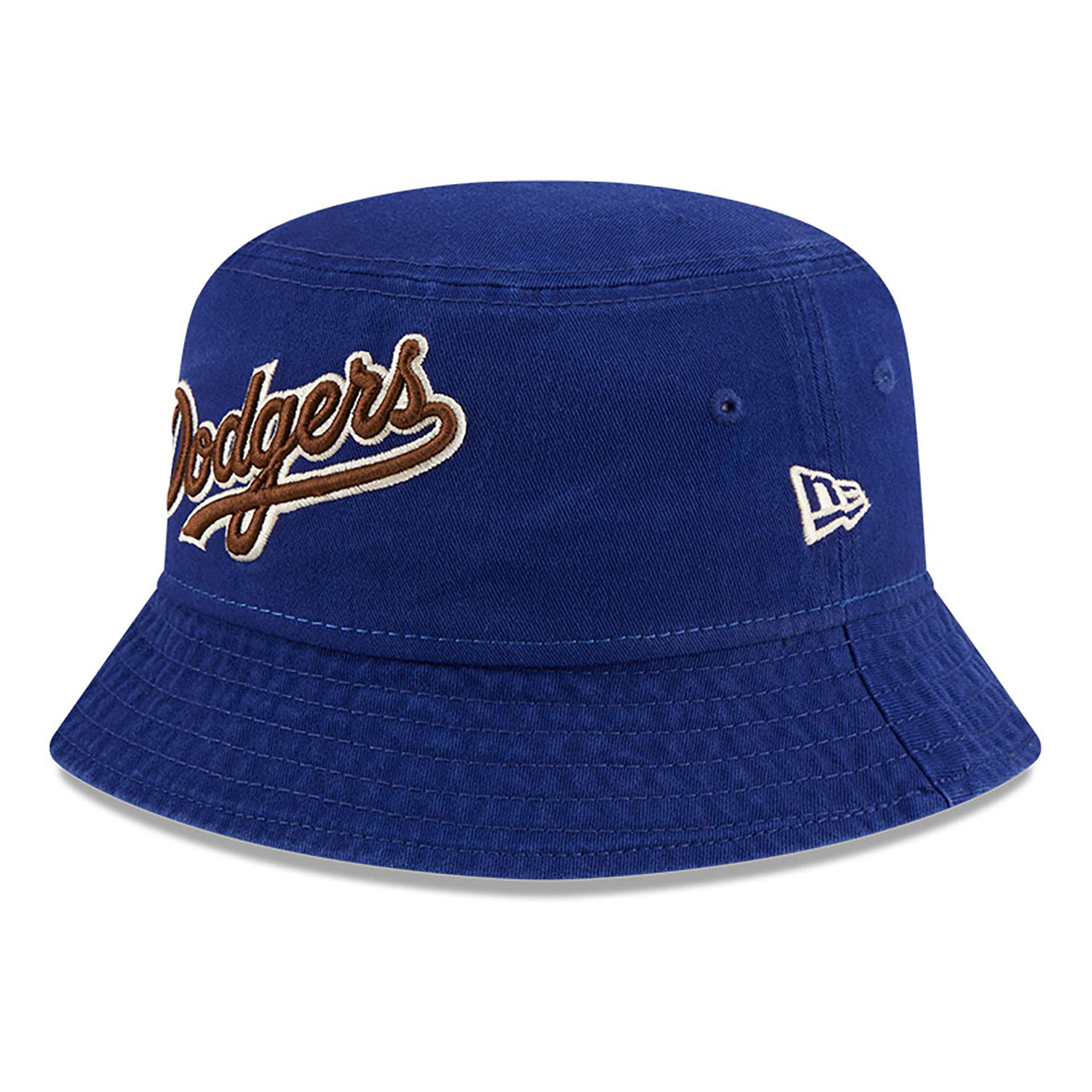 LA Dodgers Tiramisu Dark Blue Bucket Hat
