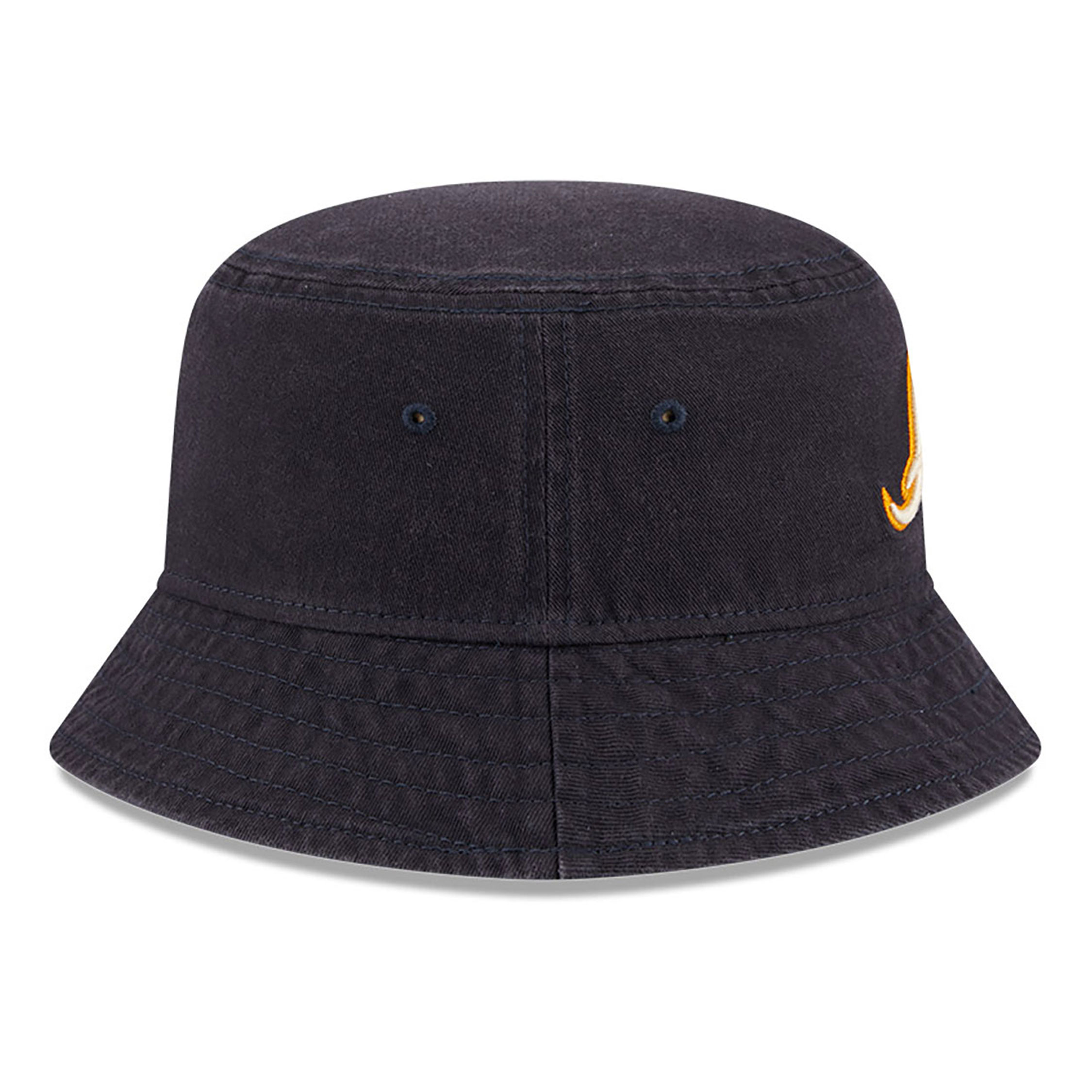 Atlanta Braves Tiramisu Navy Bucket Hat