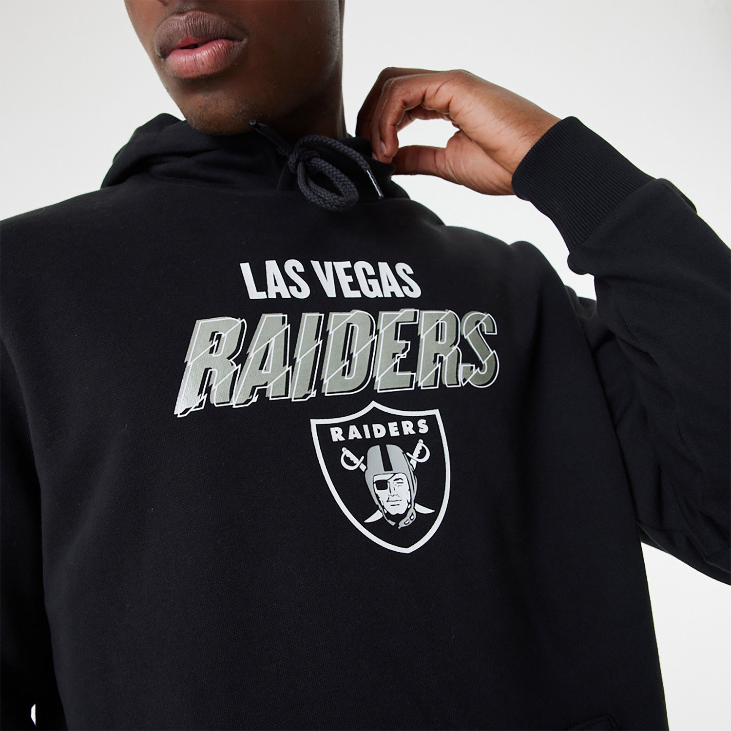 Las Vegas Raiders NFL Script Graphic Black Hoodie