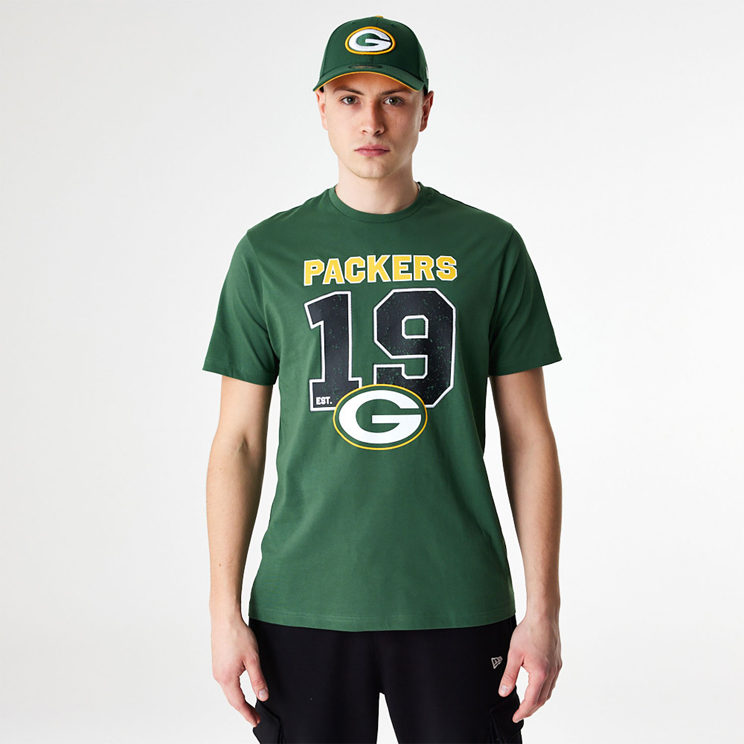 NFL Wordmark Green Bay Packers T-Shirt D02_713