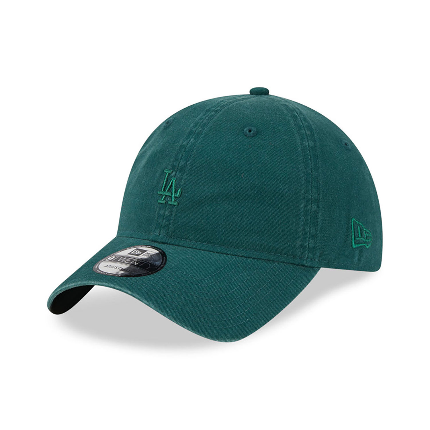 LA Dodgers Mini Logo Green 9TWENTY Adjustable Cap