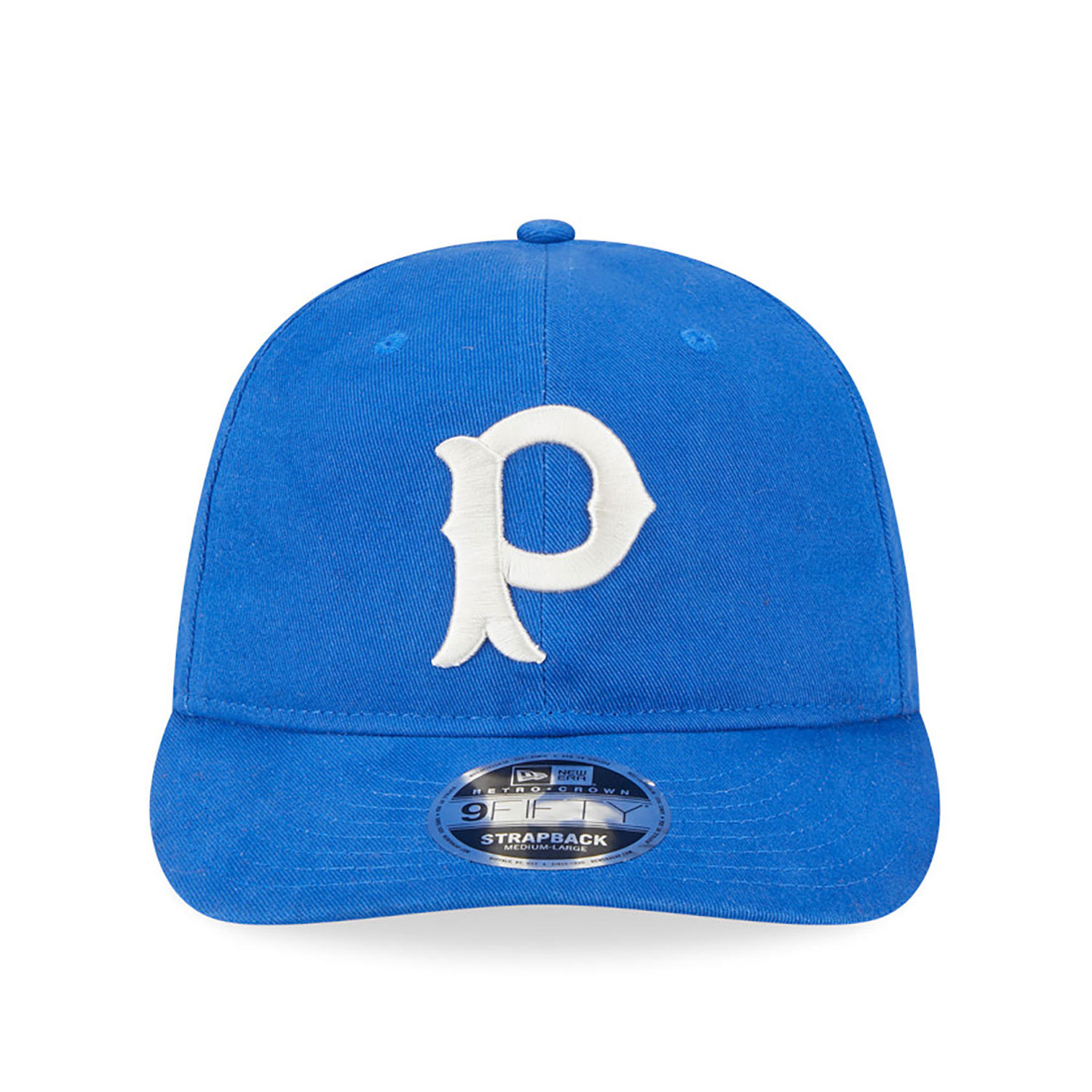Pittsburgh Pirates MLB Cooperstown Blue Retro Crown 9FIFTY Strapback Cap