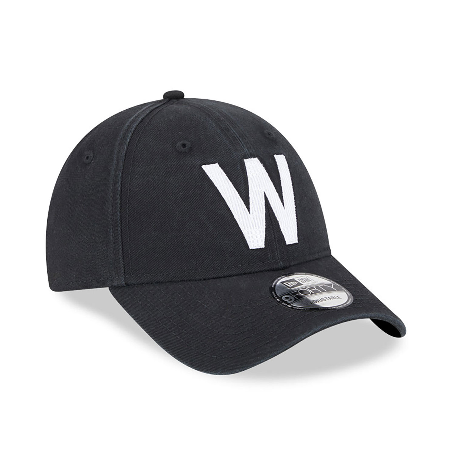 Washington Nationals Cooperstown Black 9FORTY Adjustable Cap