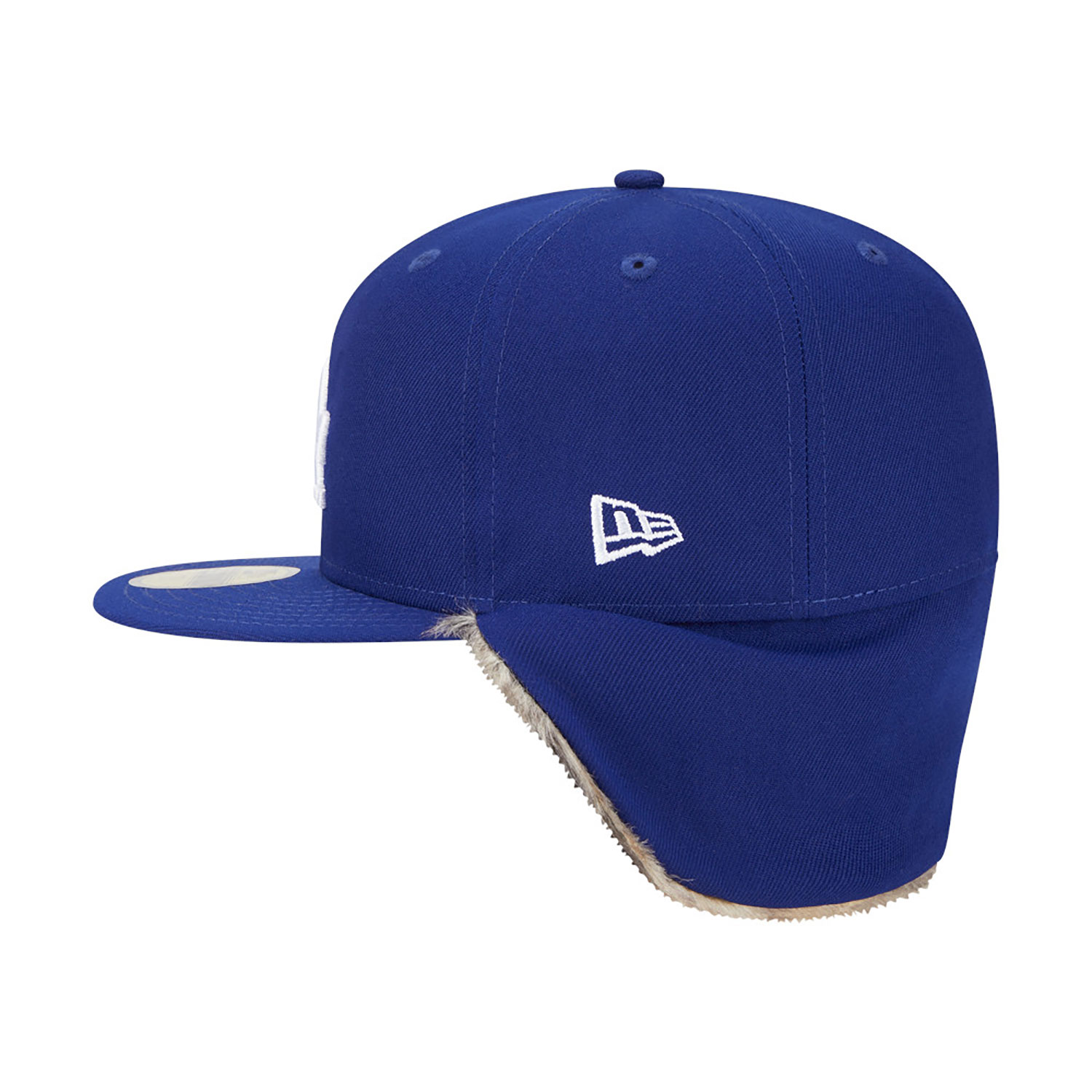 LA Dodgers MLB World Series Blue 59FIFTY Fitted Downflap Cap